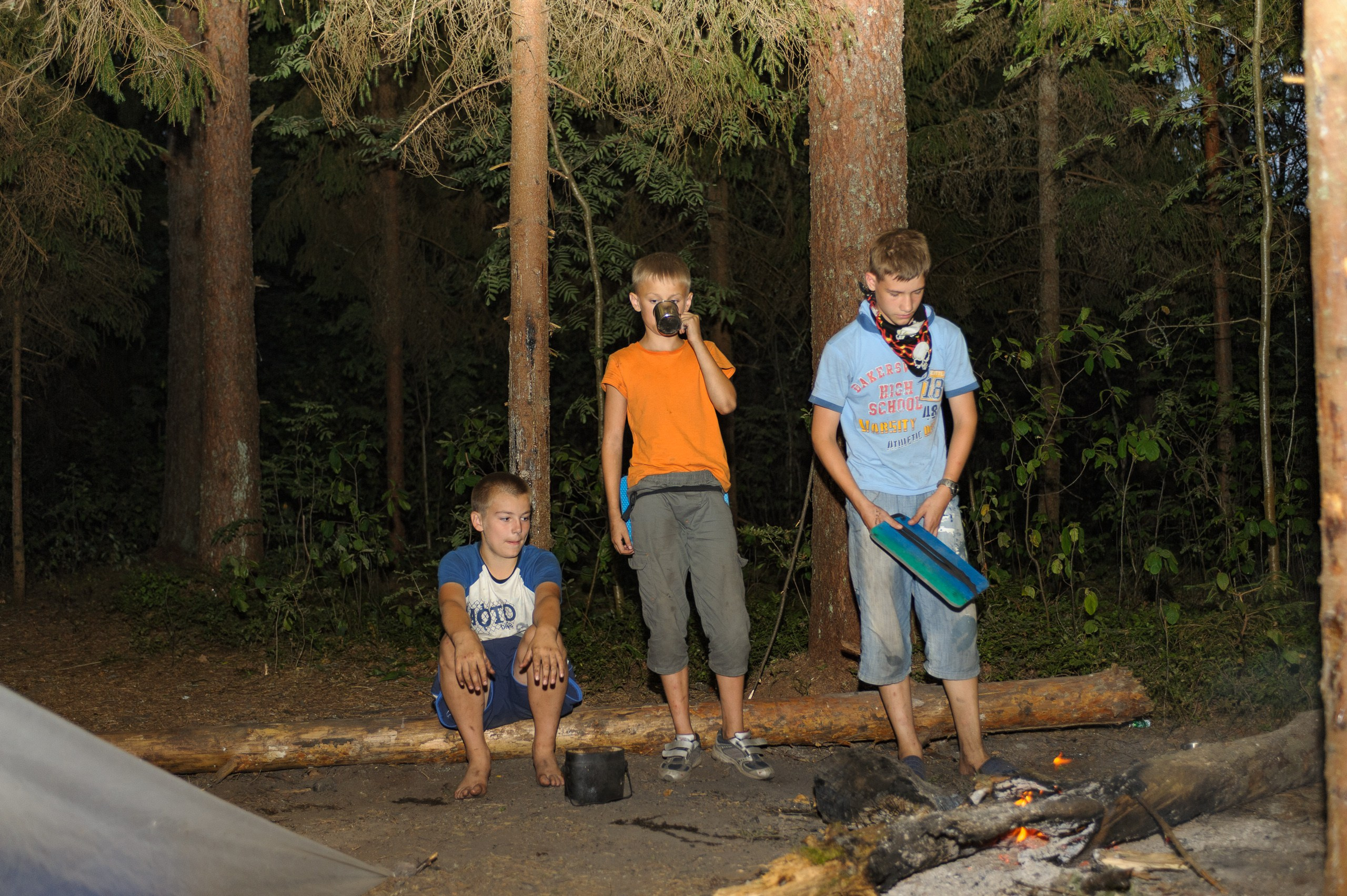 Летние тренировочные боры Школы Боевых Искусств «МОН», Валдай 2010 г. Валдайская робинзонада