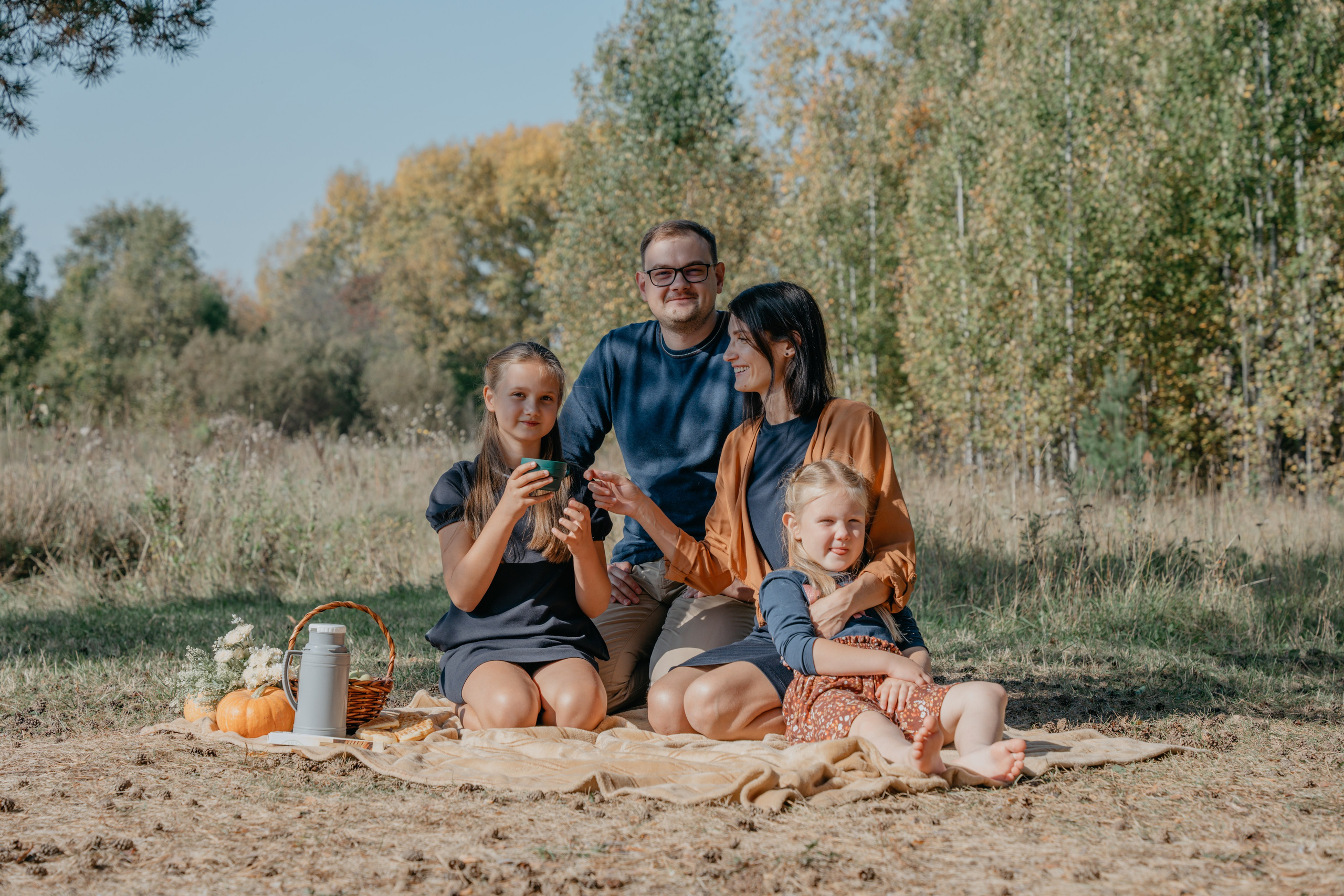 Как здорово с семьей мы время провели