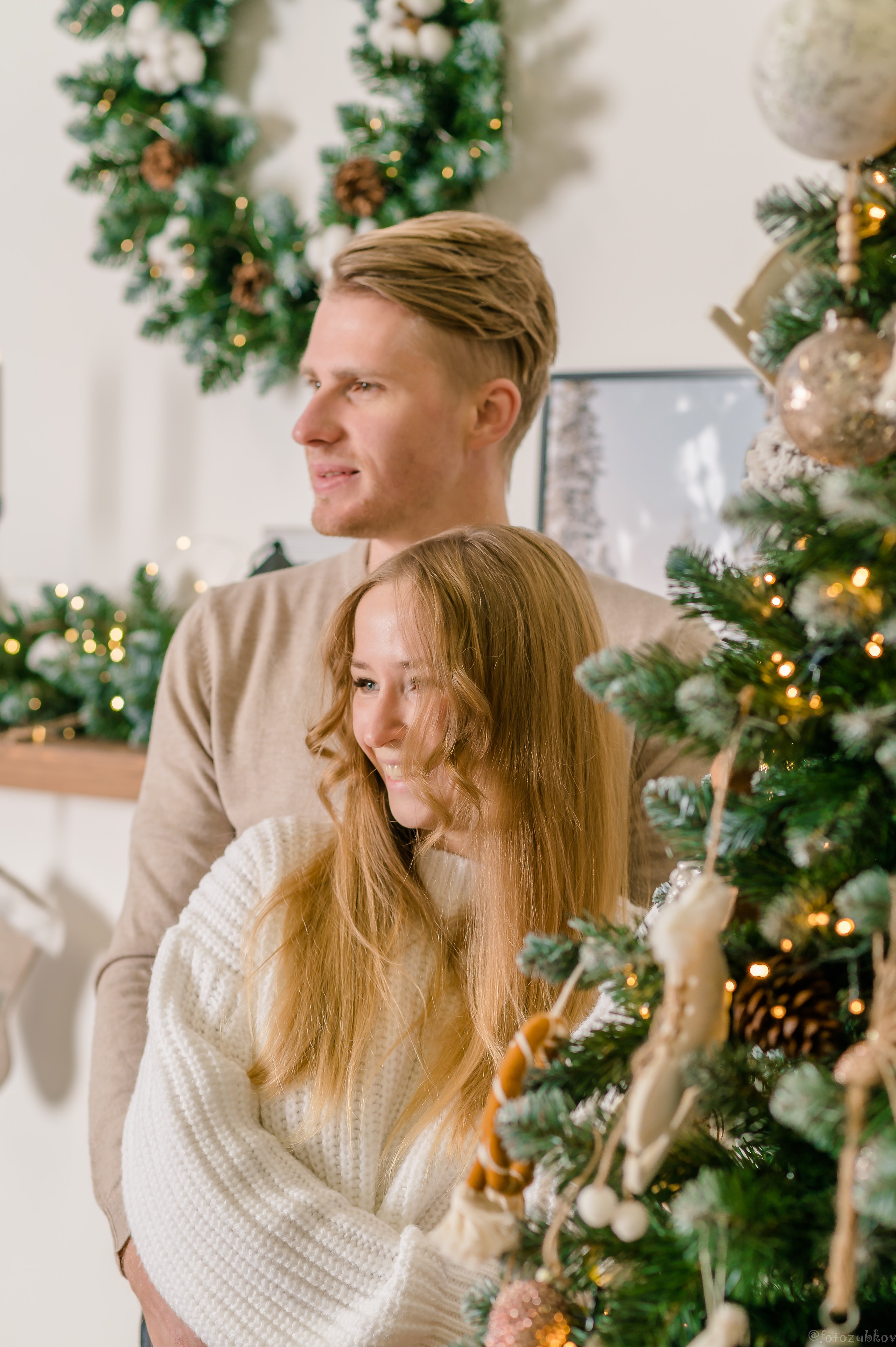 Новогоднее Love story  в студии