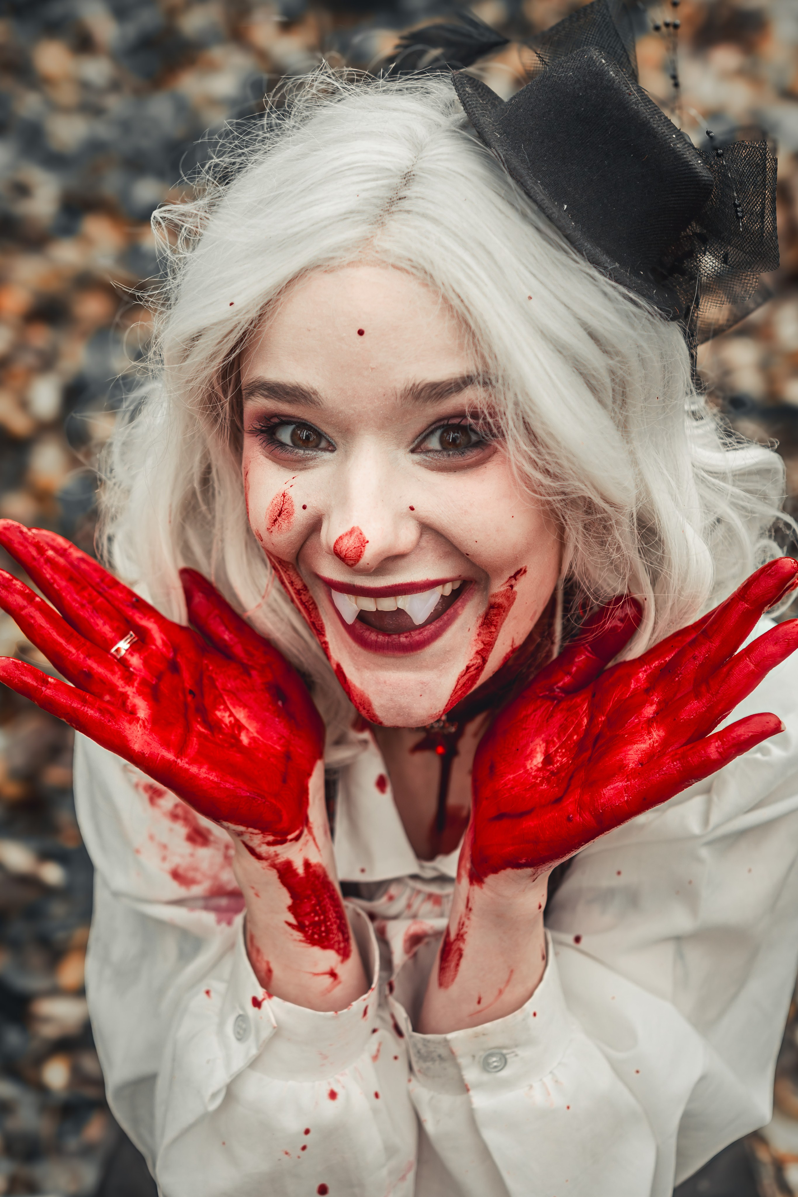 Фотосессия Вампиры в лесу