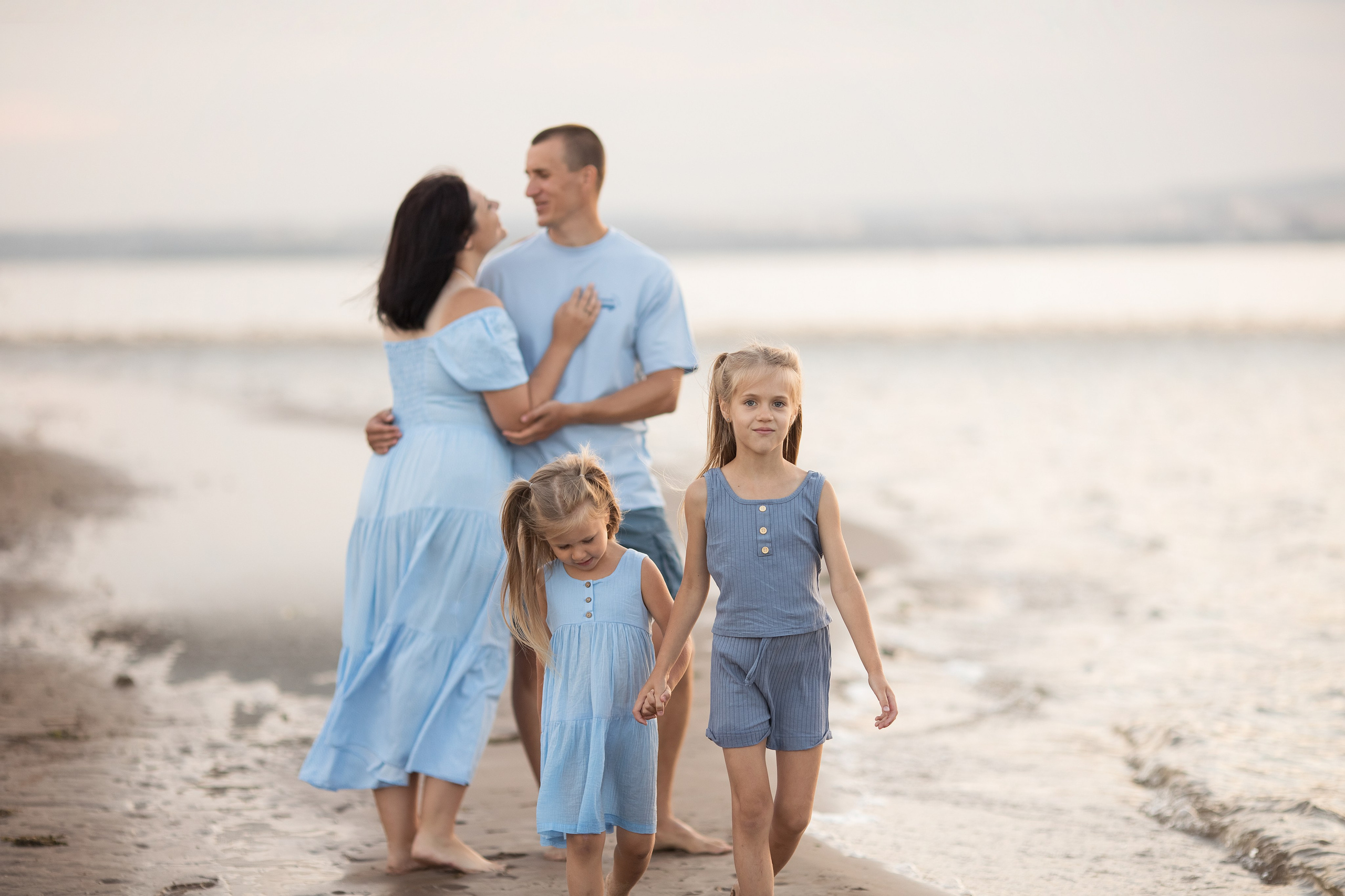 Босиком в закат. Семейный и детский фотограф в Саратове Полина Коткина