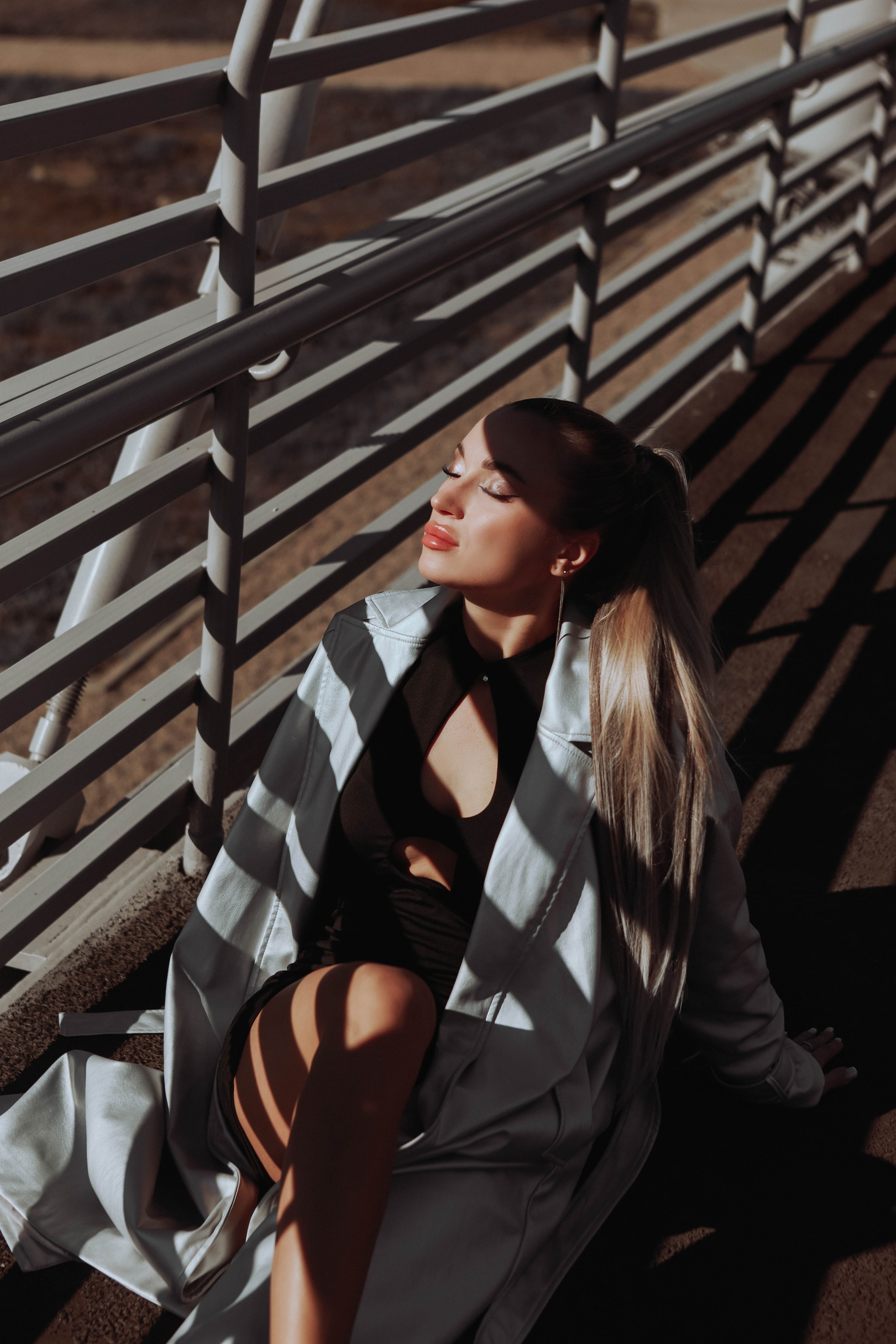 Кристина на мосту. Фотограф в Иркутске