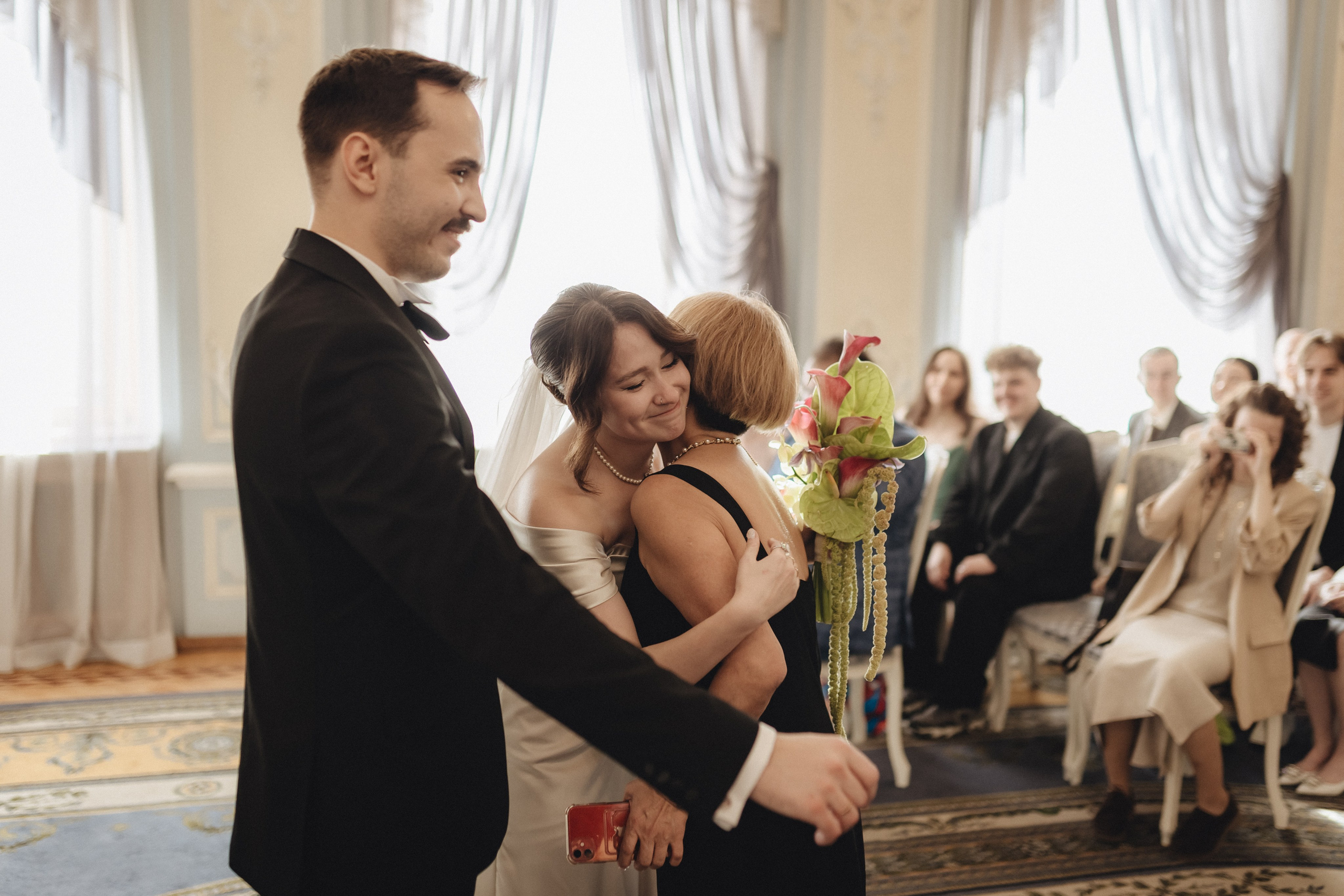 Моменты счастья (встреча в апартаментах, прогулка, Второй дворец и банкет). Фотограф Санкт-Петербург|СПБ|Питер Марина Медведева