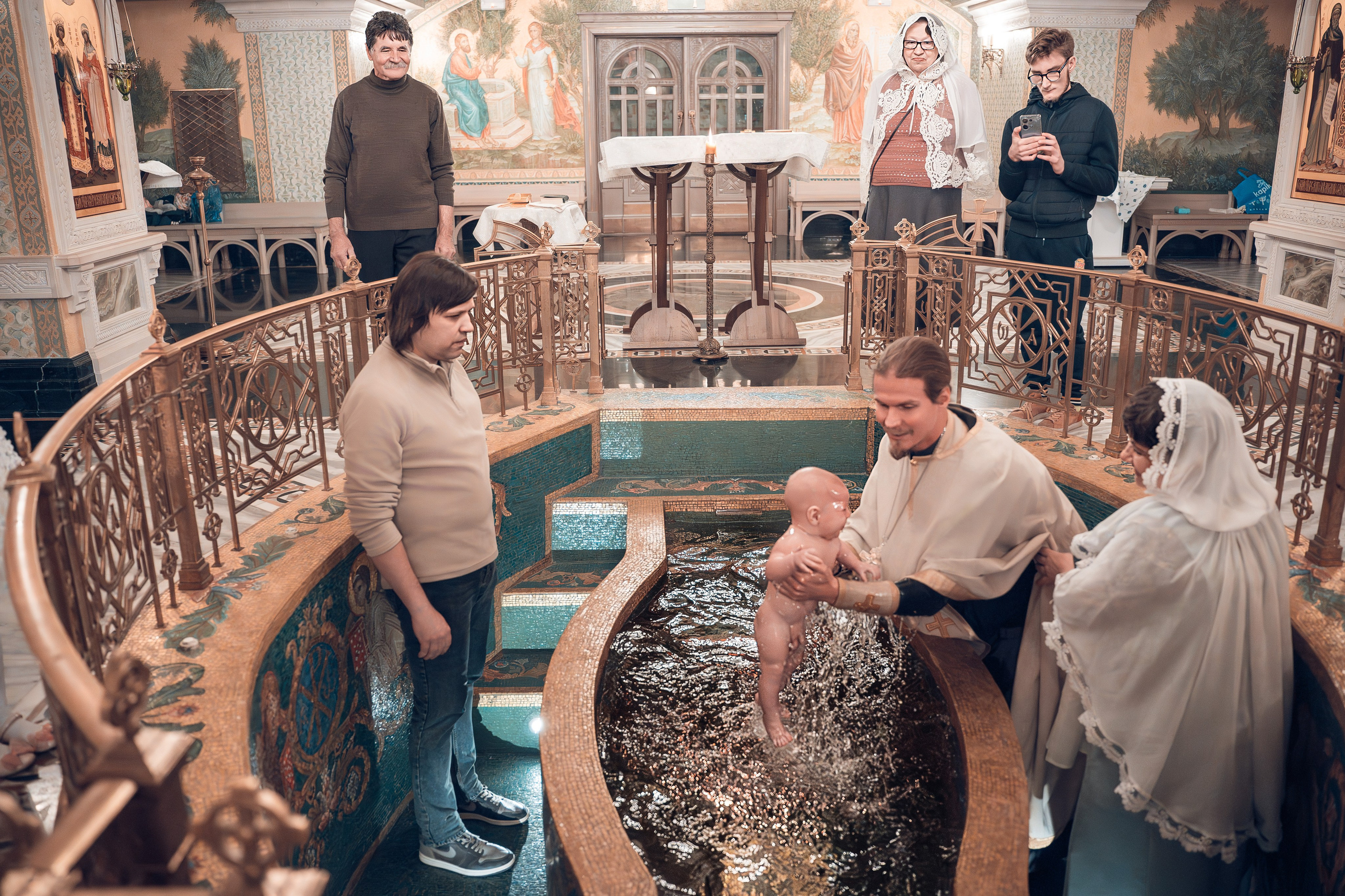 Таинство Крещения Дмитрия