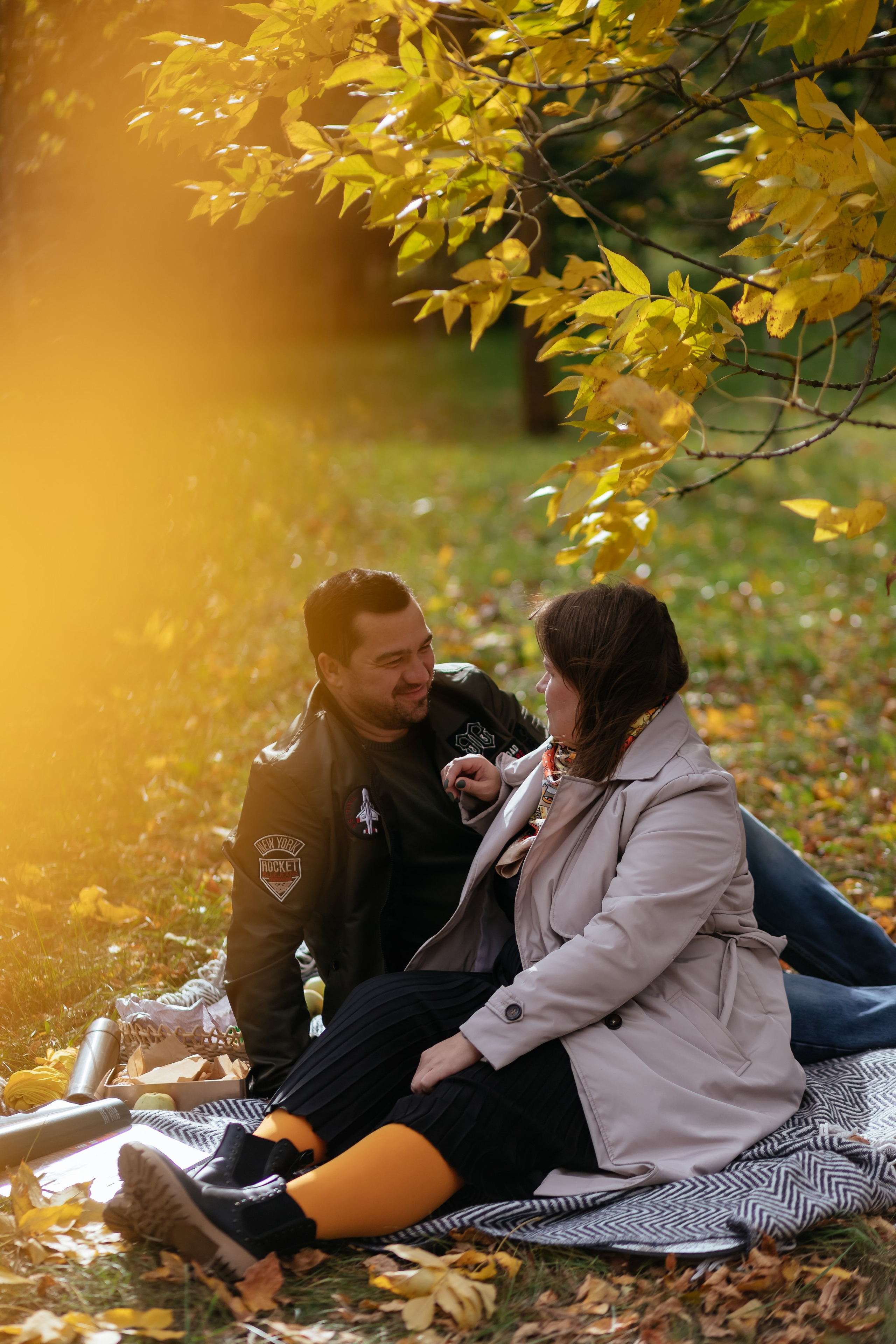 Осенний пикник. Семейный фотограф в Минске Приболовец Светлана