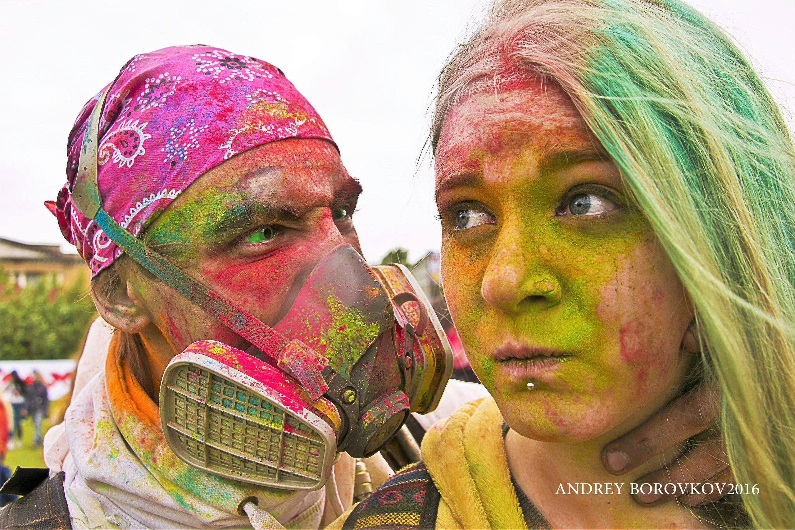 Уникальное фото с фестиваля Красок