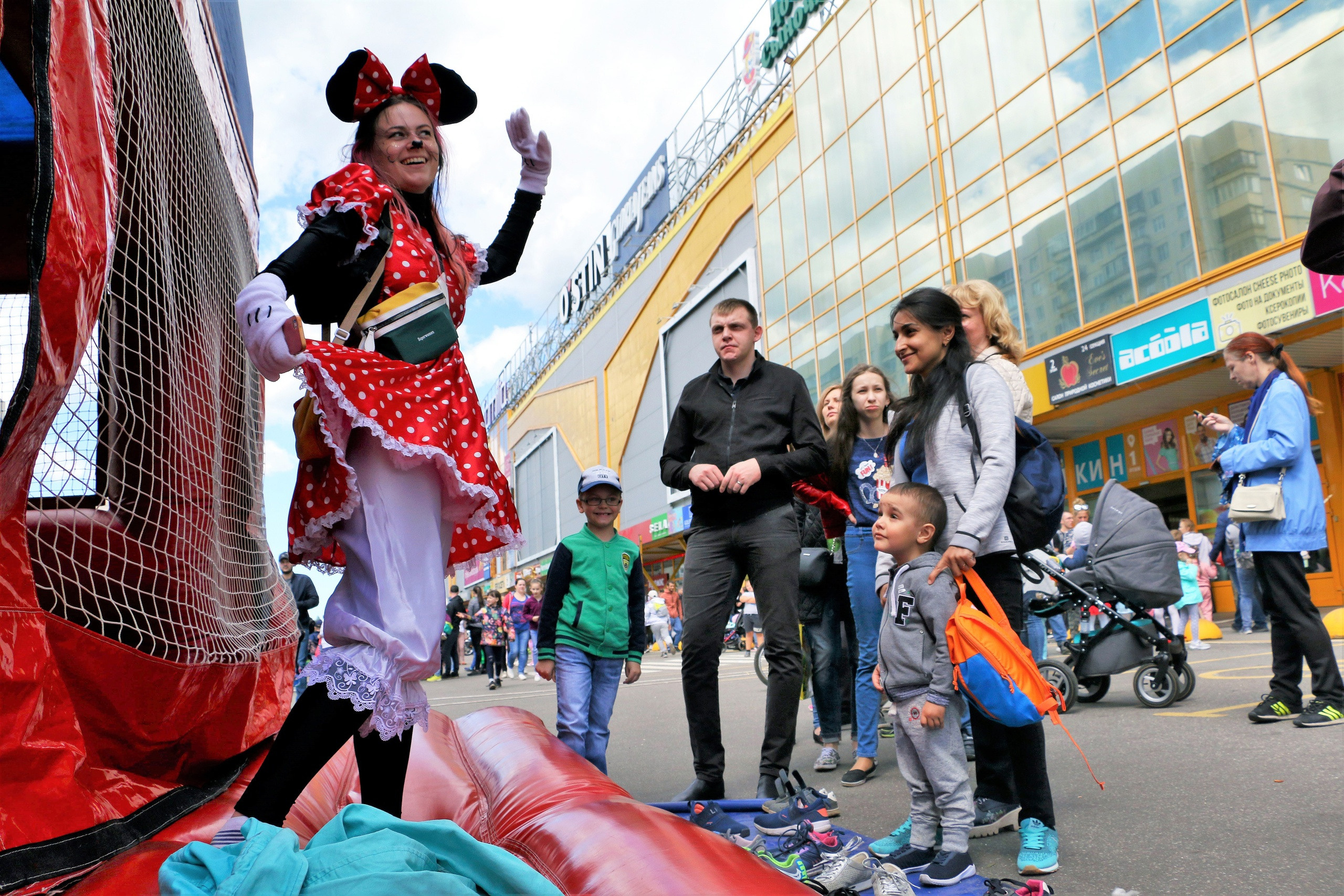День защиты детей. Аниматоры на празднике