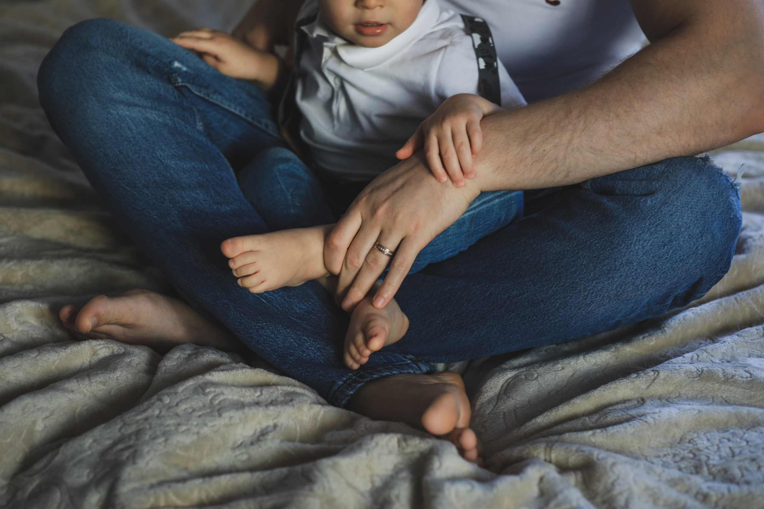 Домашняя фотосессия семьи Кристины и Паши. Фотограф София Турбина