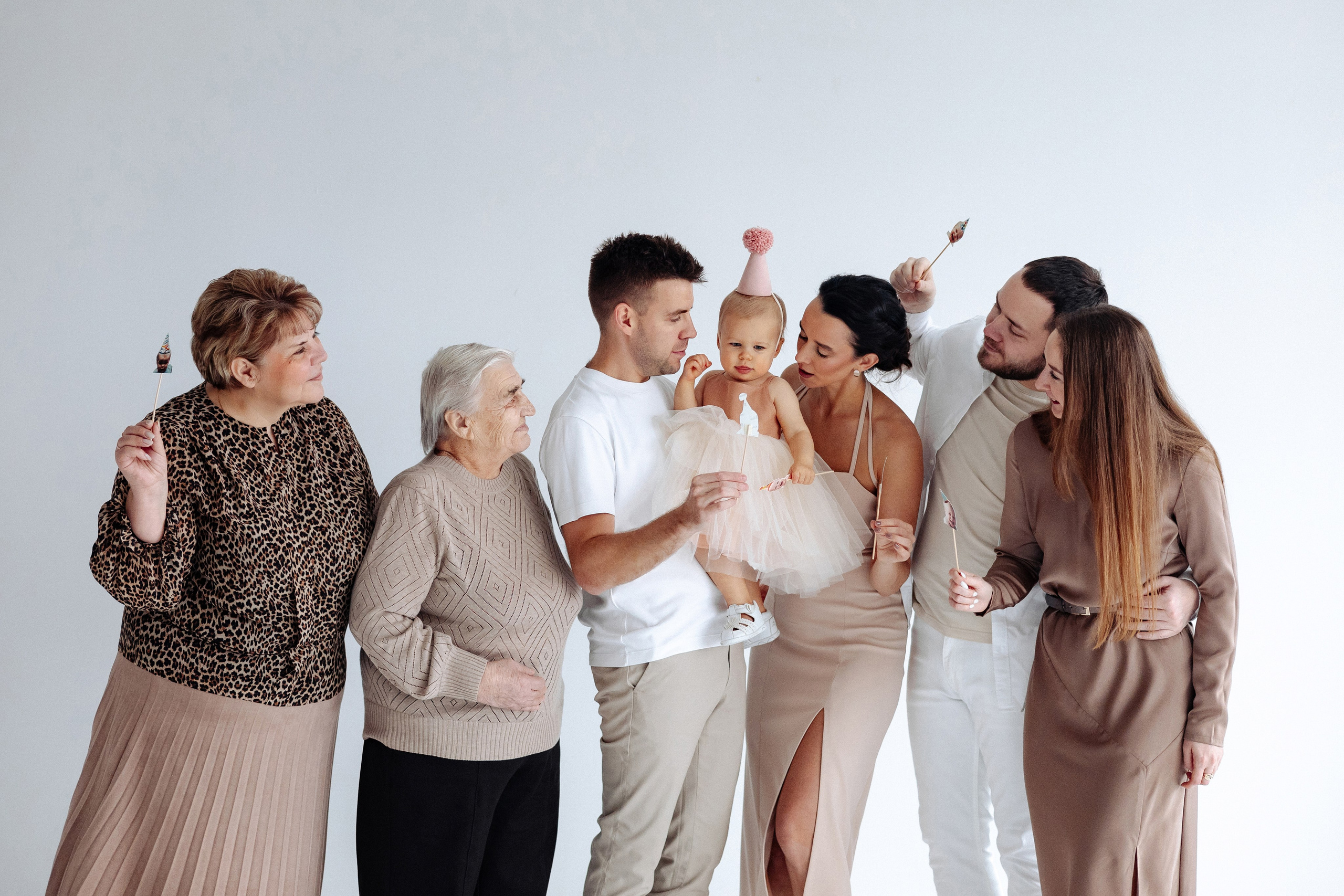 Фотосессия в честь 1 годика Яны. Семейный фотограф в Москве Марина Петра