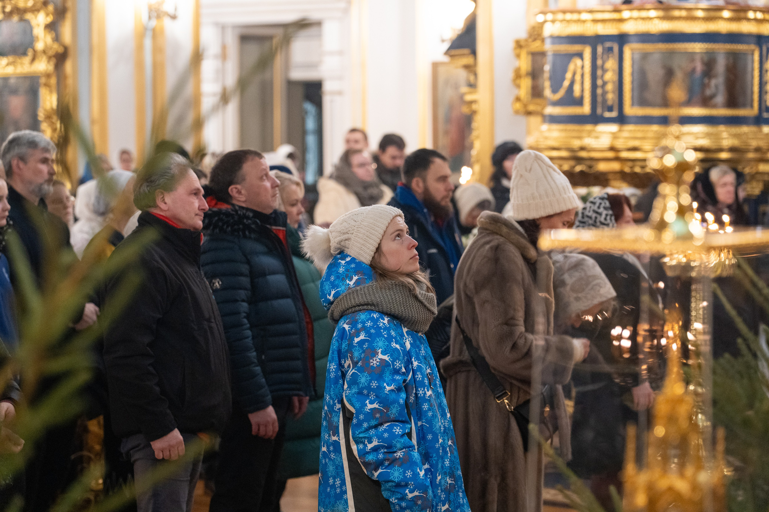 Праздничное бдение в Николо-Богоявленском морском соборе. НИКОЛО-БОГОЯВЛЕНСКИЙ МОРСКОЙ СОБОР