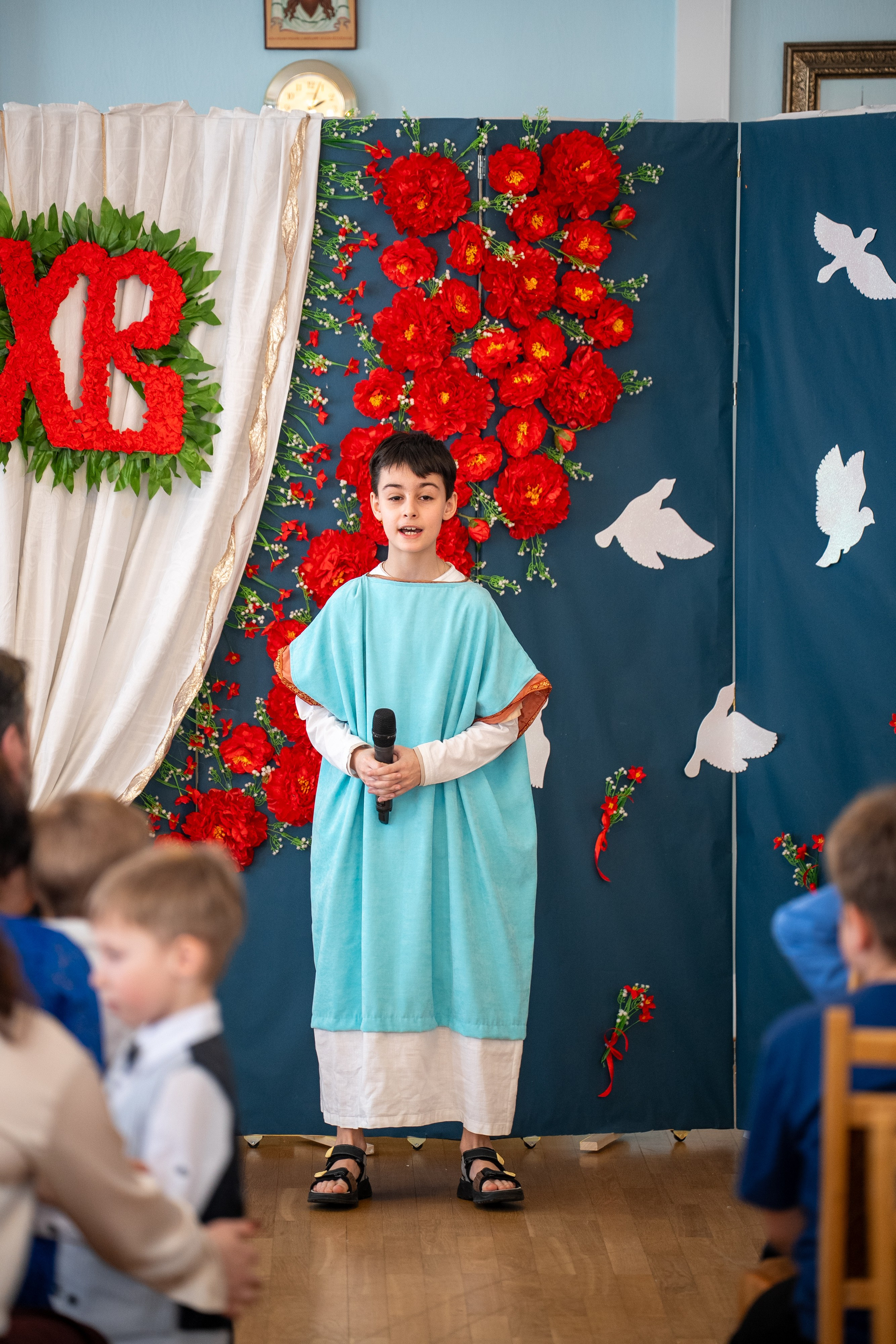 СВЕТЛАЯ ПАСХА В ВОСКРЕСНОЙ ШКОЛЕ. НИКОЛО-БОГОЯВЛЕНСКИЙ МОРСКОЙ СОБОР