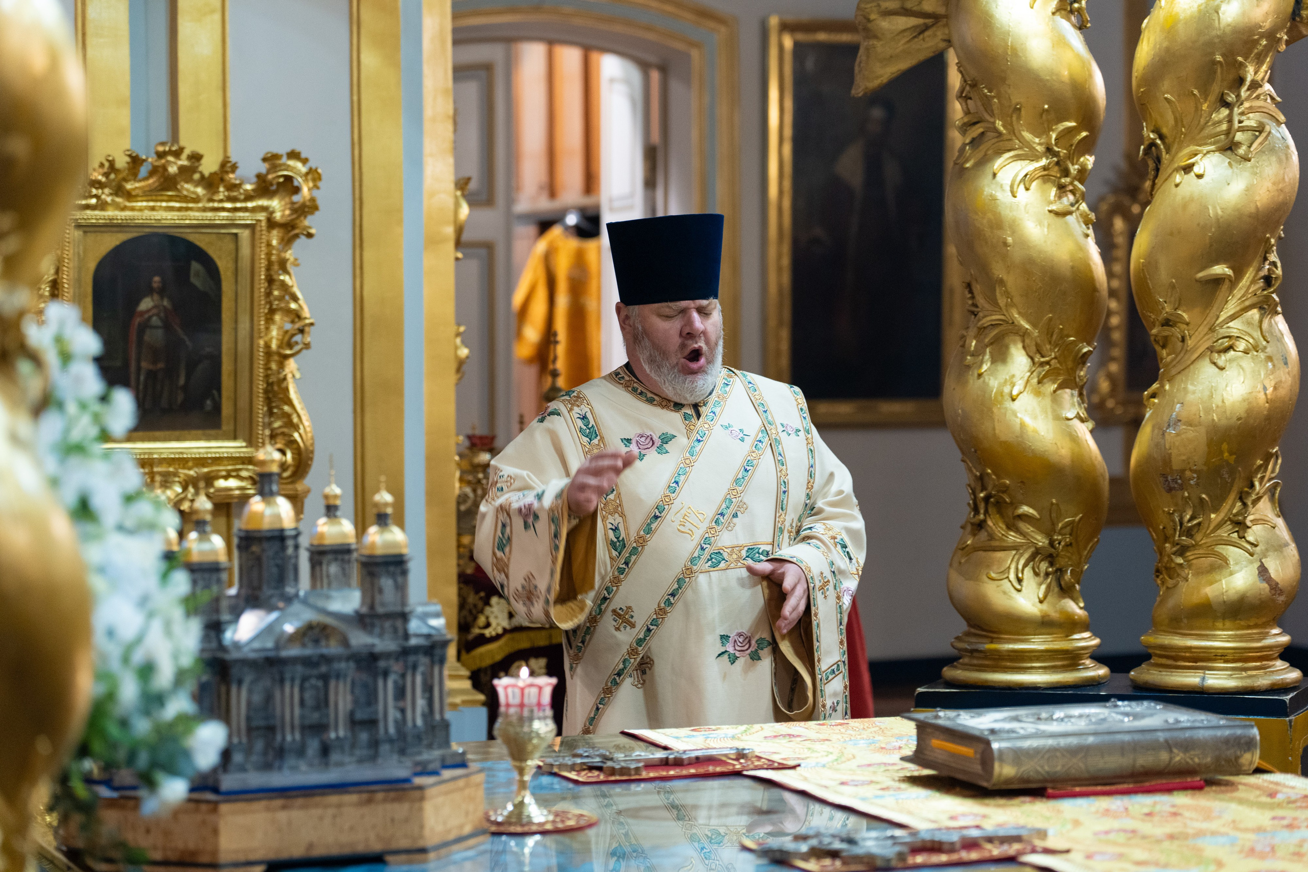 Неделя 28-я по Пятидесятнице. Преподобного Патапия. НИКОЛО-БОГОЯВЛЕНСКИЙ МОРСКОЙ СОБОР