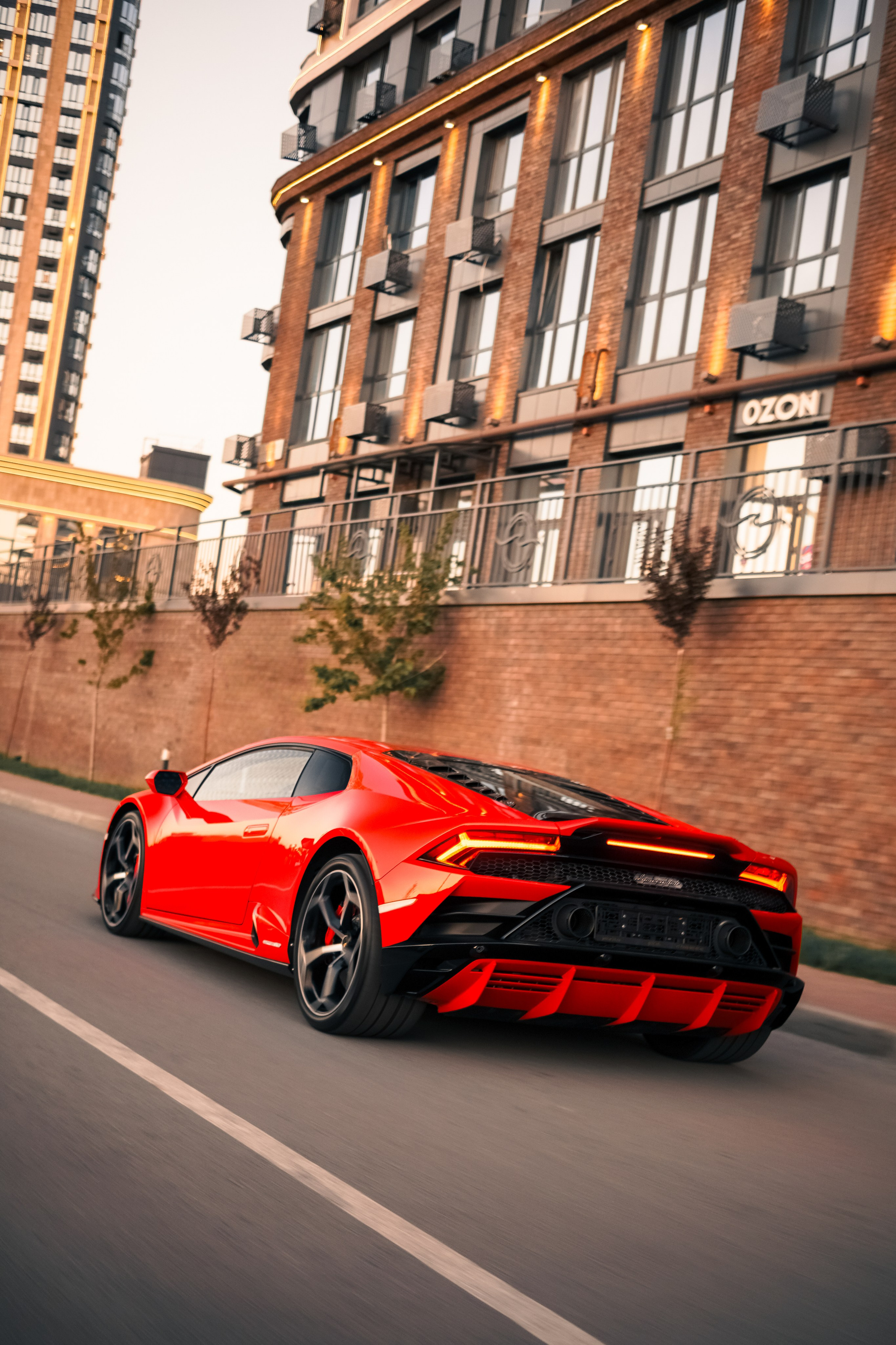Lamborgini Huracan EVO coupe. AutoAlexArt