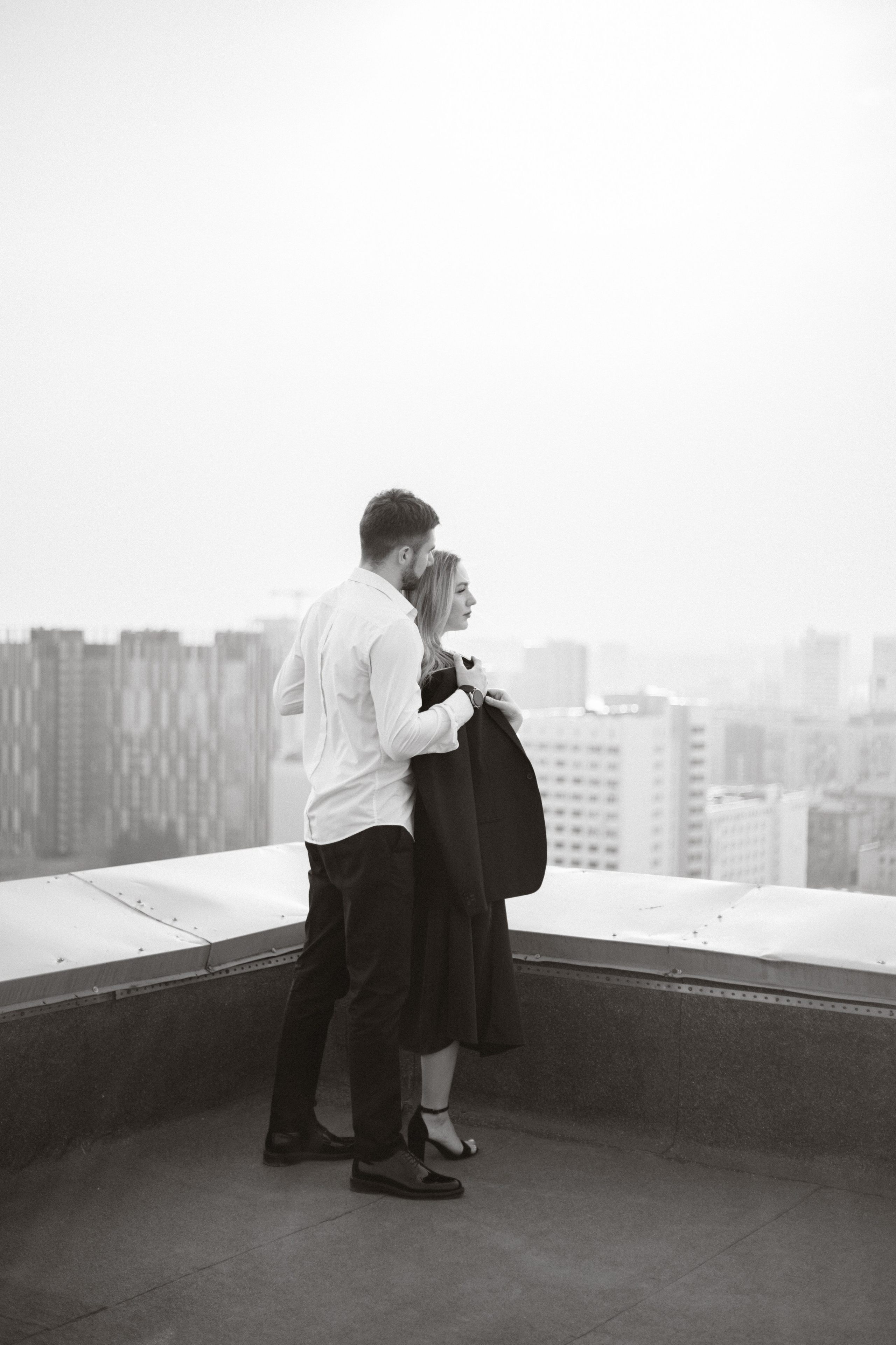 Любовь на крыше. Свадебный и портретный фотограф в Новосибирске Любовь Исакова