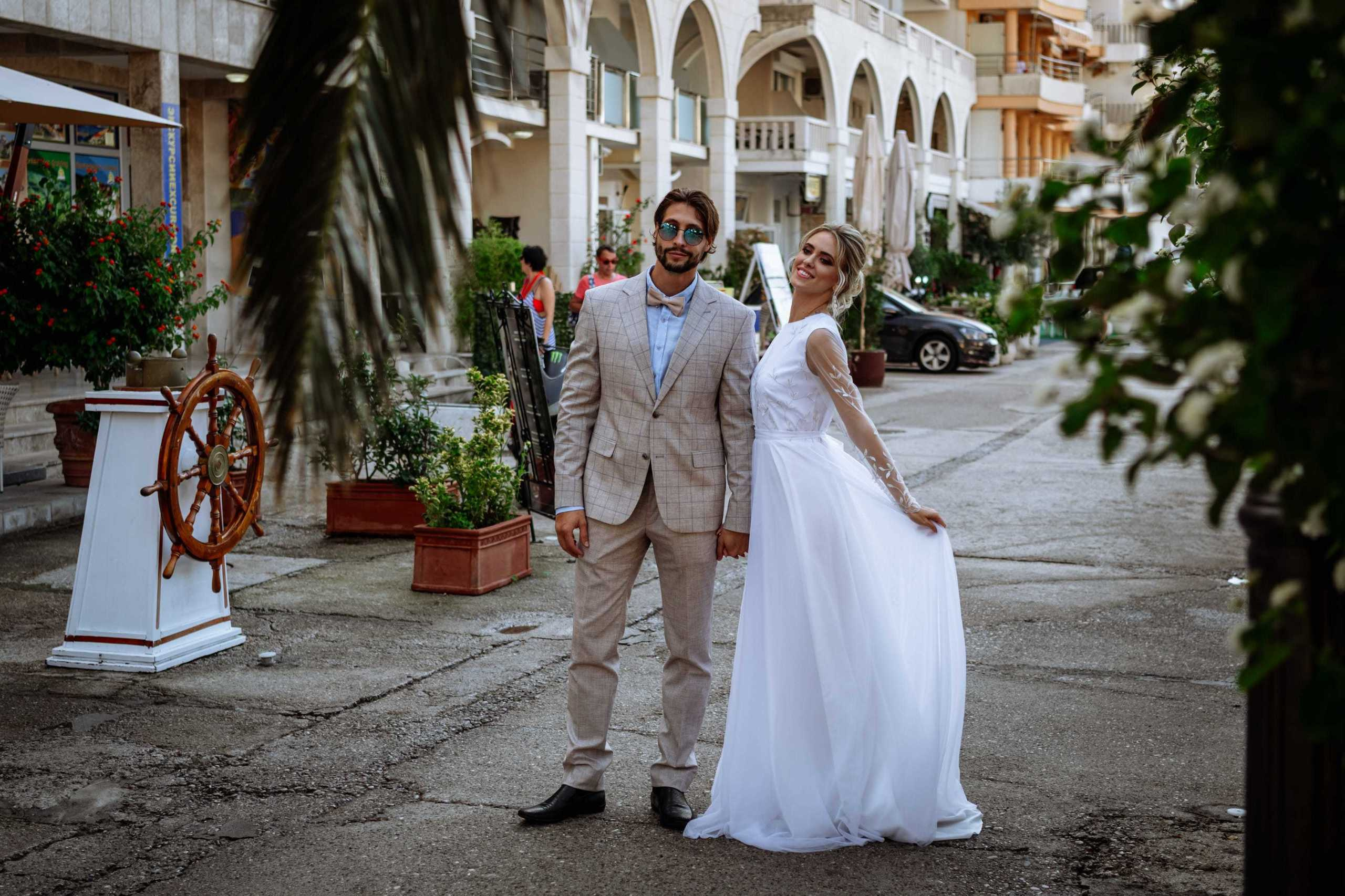 Свадебная фотосессия в Черногории Анфисы и Давида. Бизнес фотограф в Москве Алексей Кознев