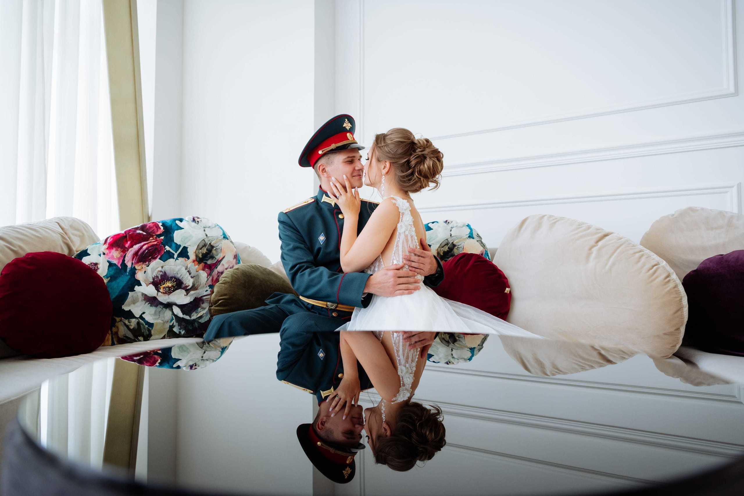 Свадебная фотосессия красивой пары Олеси и Александра. Бизнес фотограф в Москве Алексей Кознев