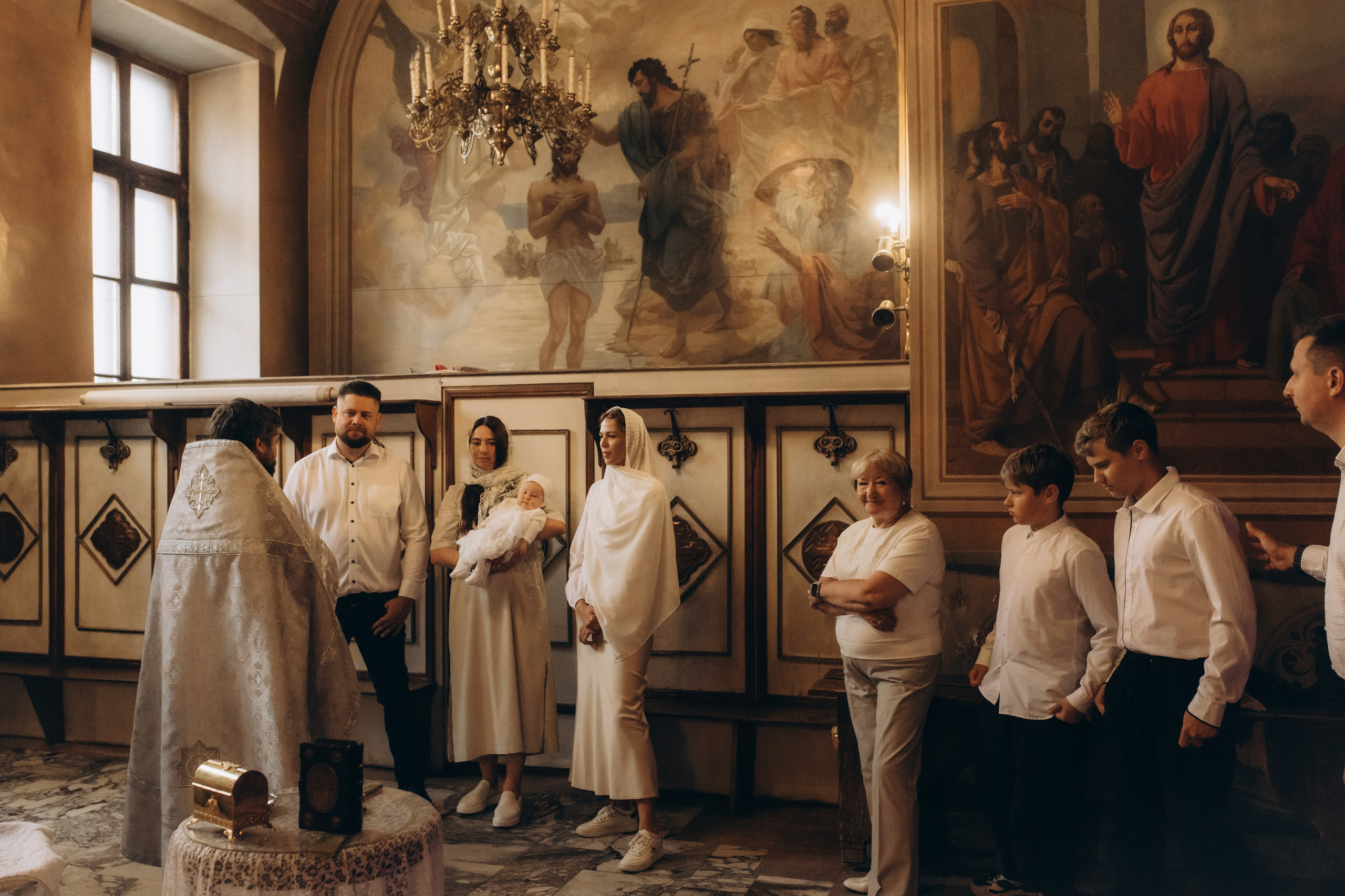 Таинство Крещения Дианы. Семейный фотограф Москва Наталия Осьмакова