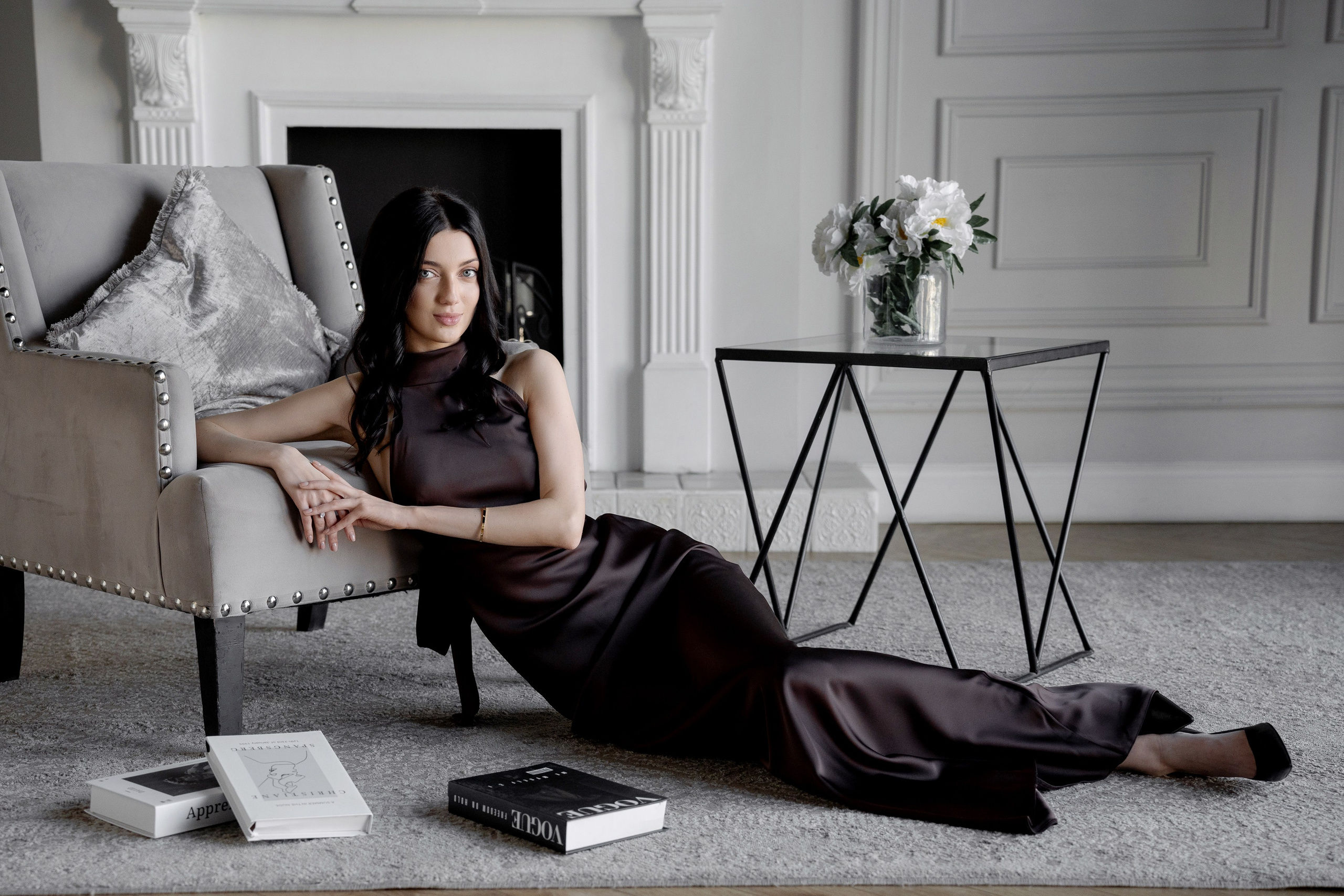 Студийная индивидуальная фотосессия. Портретный фотограф Олеся Владимирова в Москве