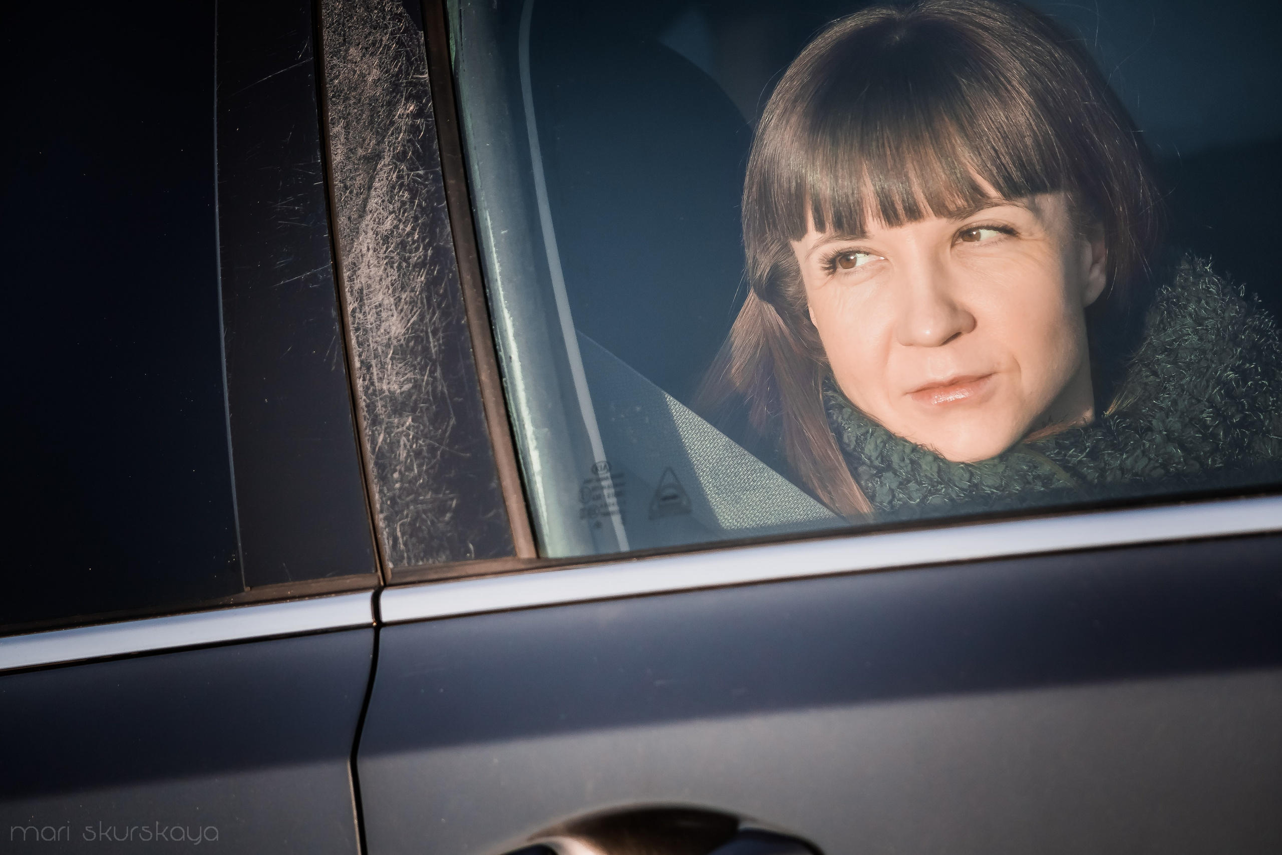 Контраварийная практика вождения автомобиля. Мотофотограф в Санкт-Петербурге Мария Скурская