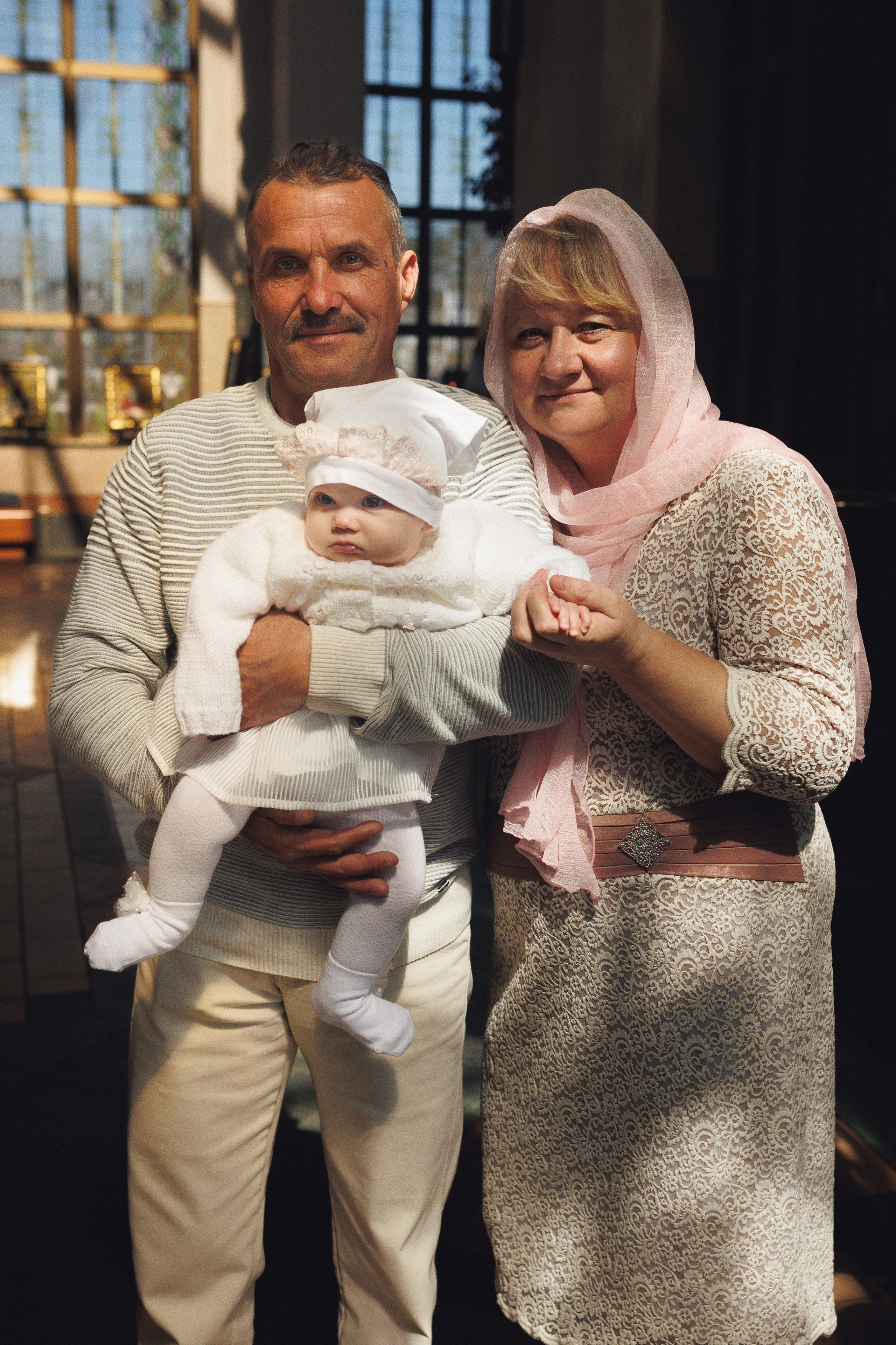 Фотосессия таинства крещения в Минске