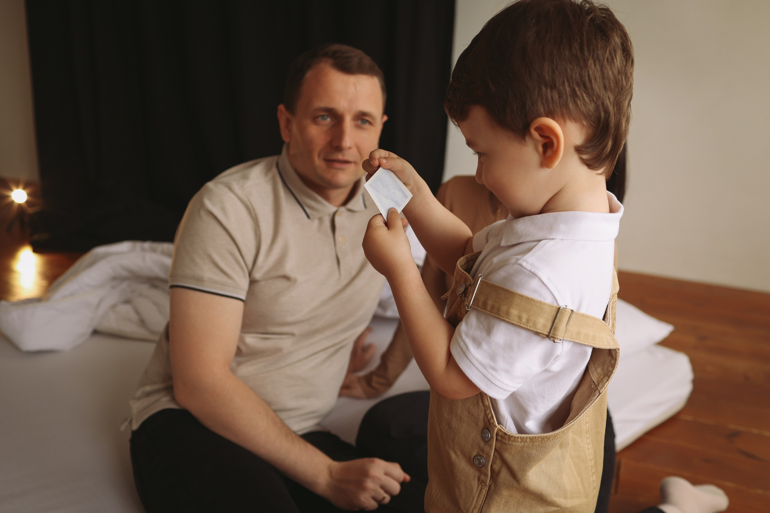 Семейная фотосессия в студии семейная фотосессия в Москве. Фотограф Владимир Москва