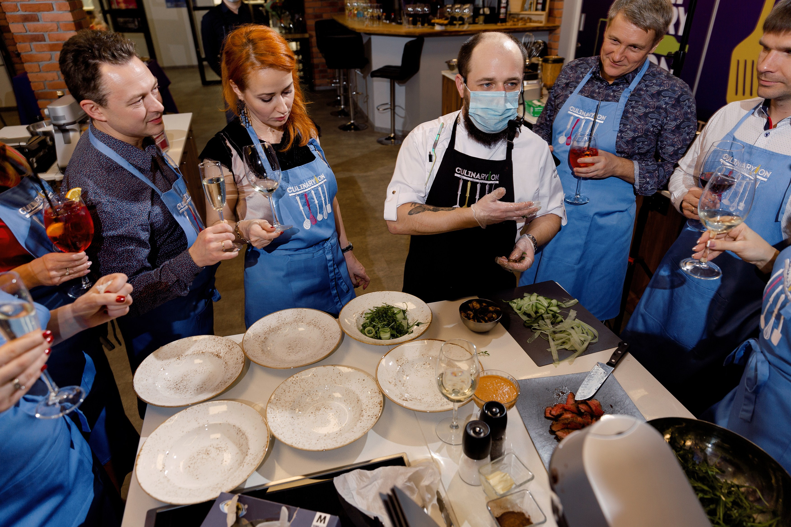 Кулинарная студия. Репортаж. Свадебный фотограф в Санкт-Петербурге Павел Резниченко