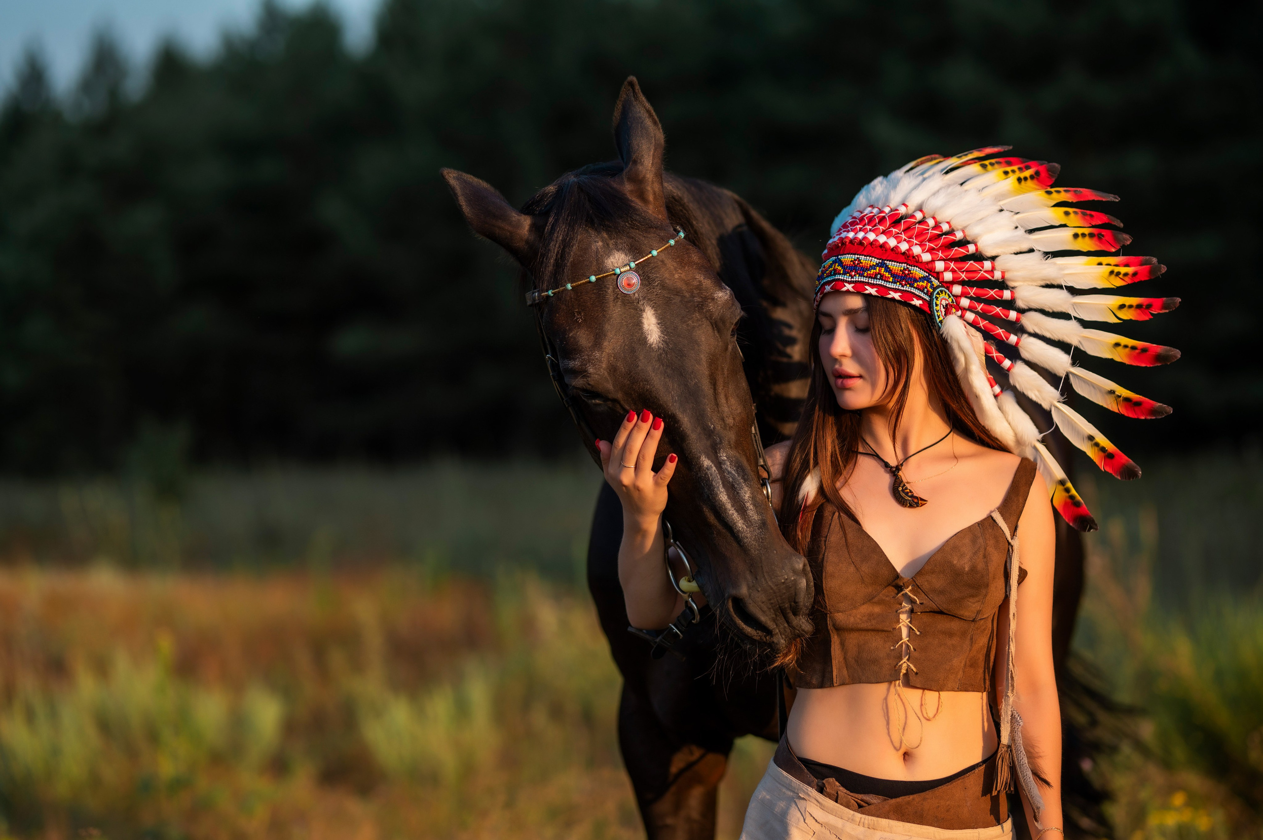 Пакахонтас. Bazarkom-photo.ru Фотограф Виктор Оськин в Старом Осколе