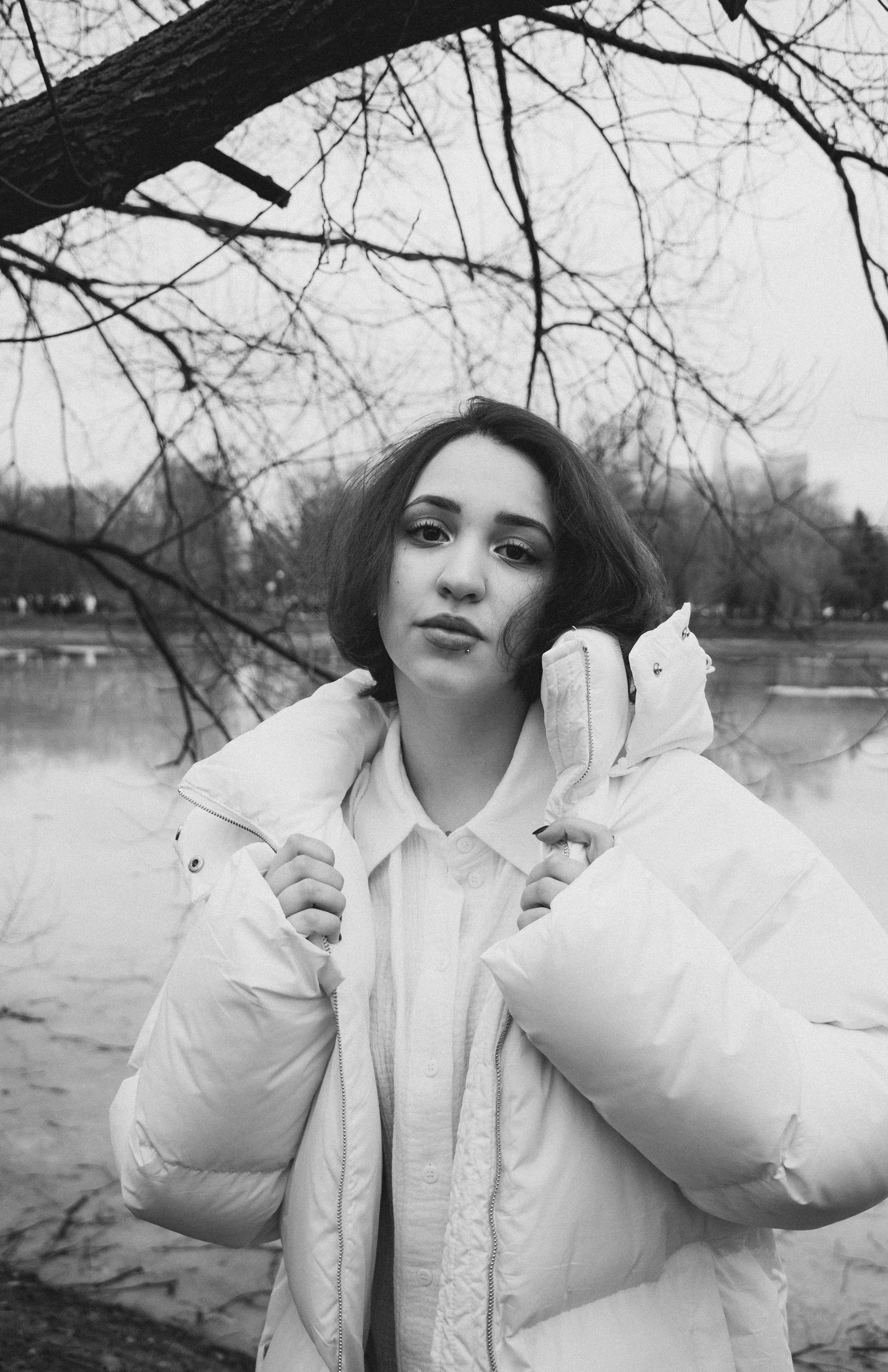 В тёплой шапке. Коммерческий портретный и анималистический фотограф в Москве