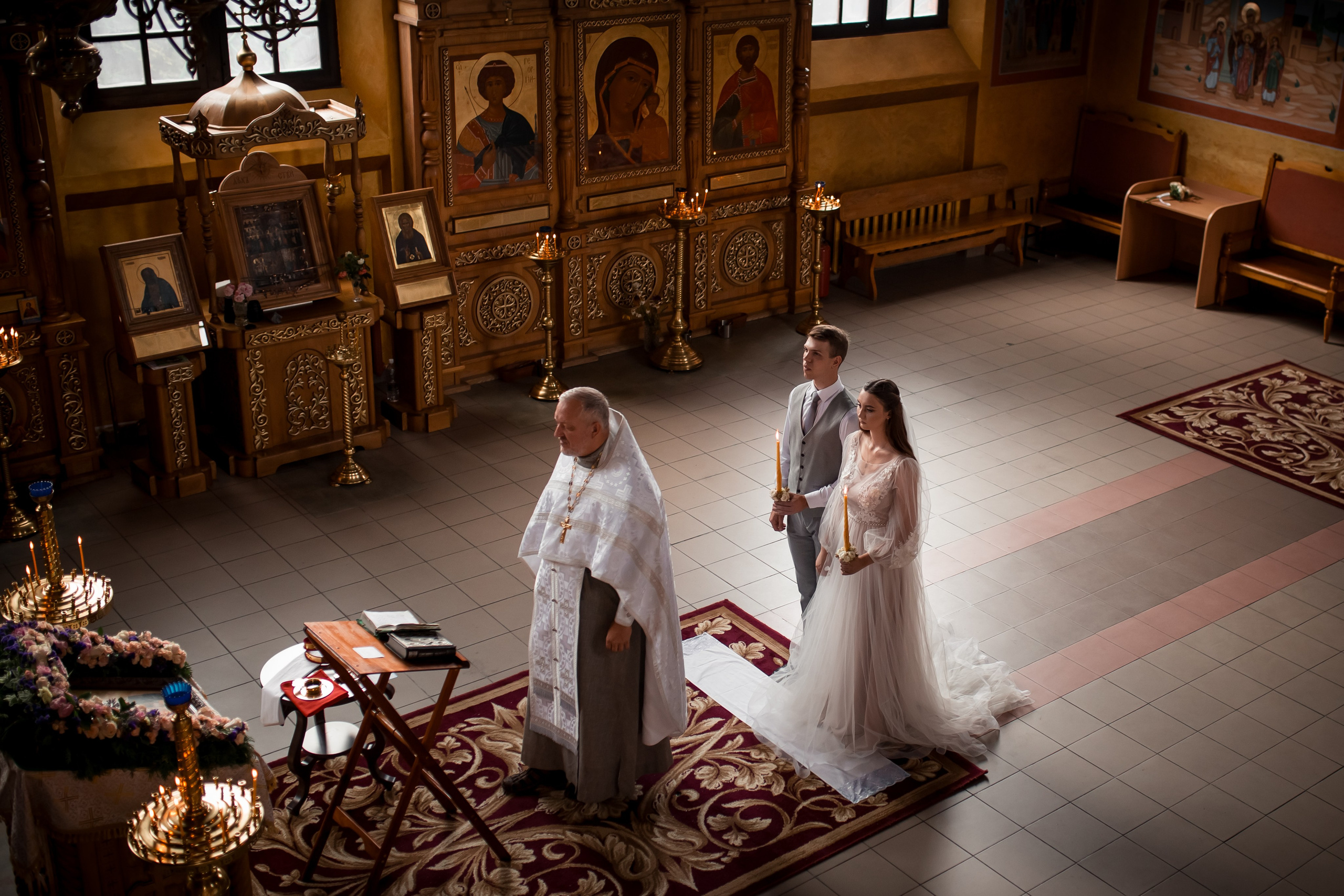 Таинство Венчания Вячеслава и Милании