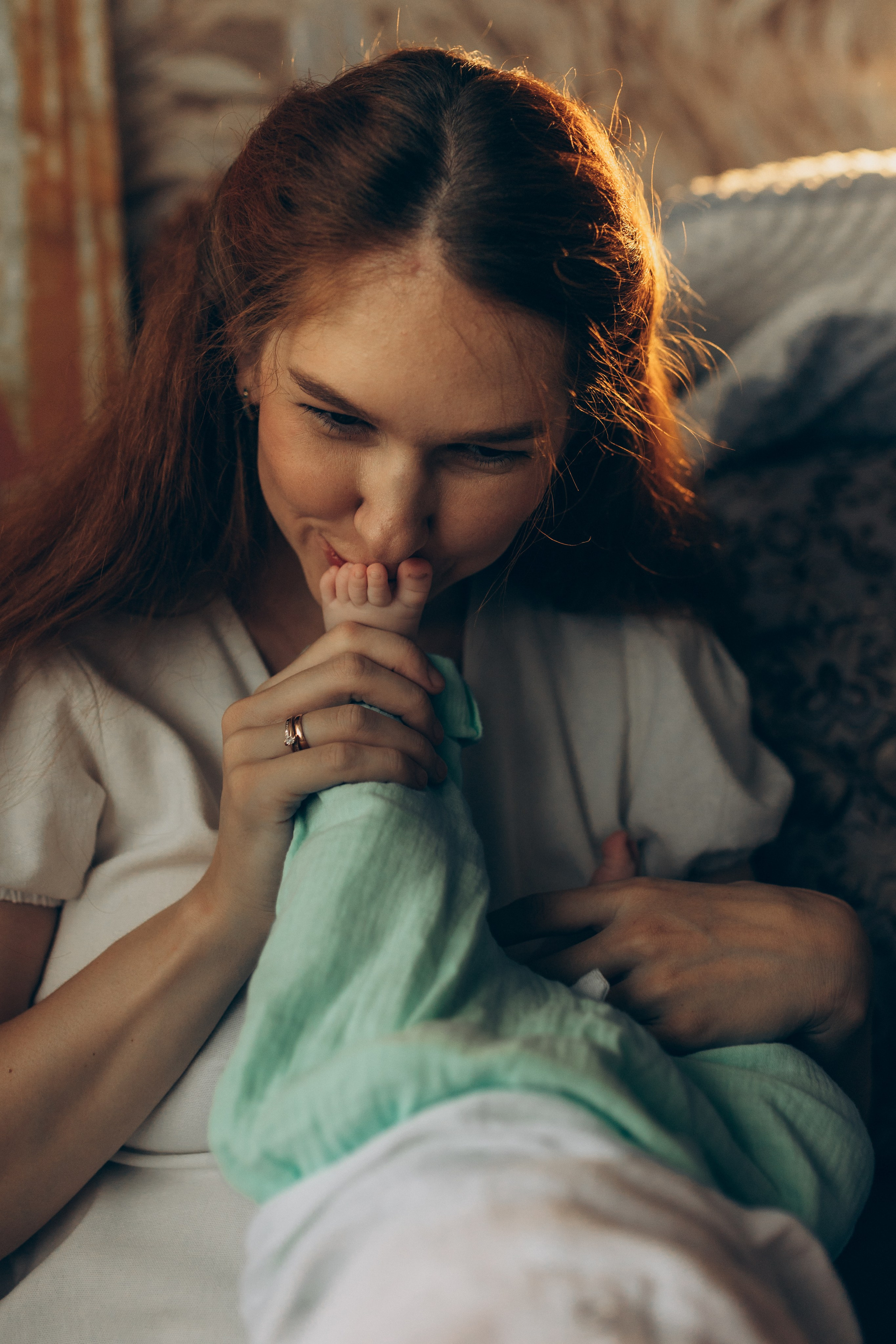 Дмитрий, Ольга и малыш Лев. Семейный, свадебный фотограф в Чите Екатерина Мельникова