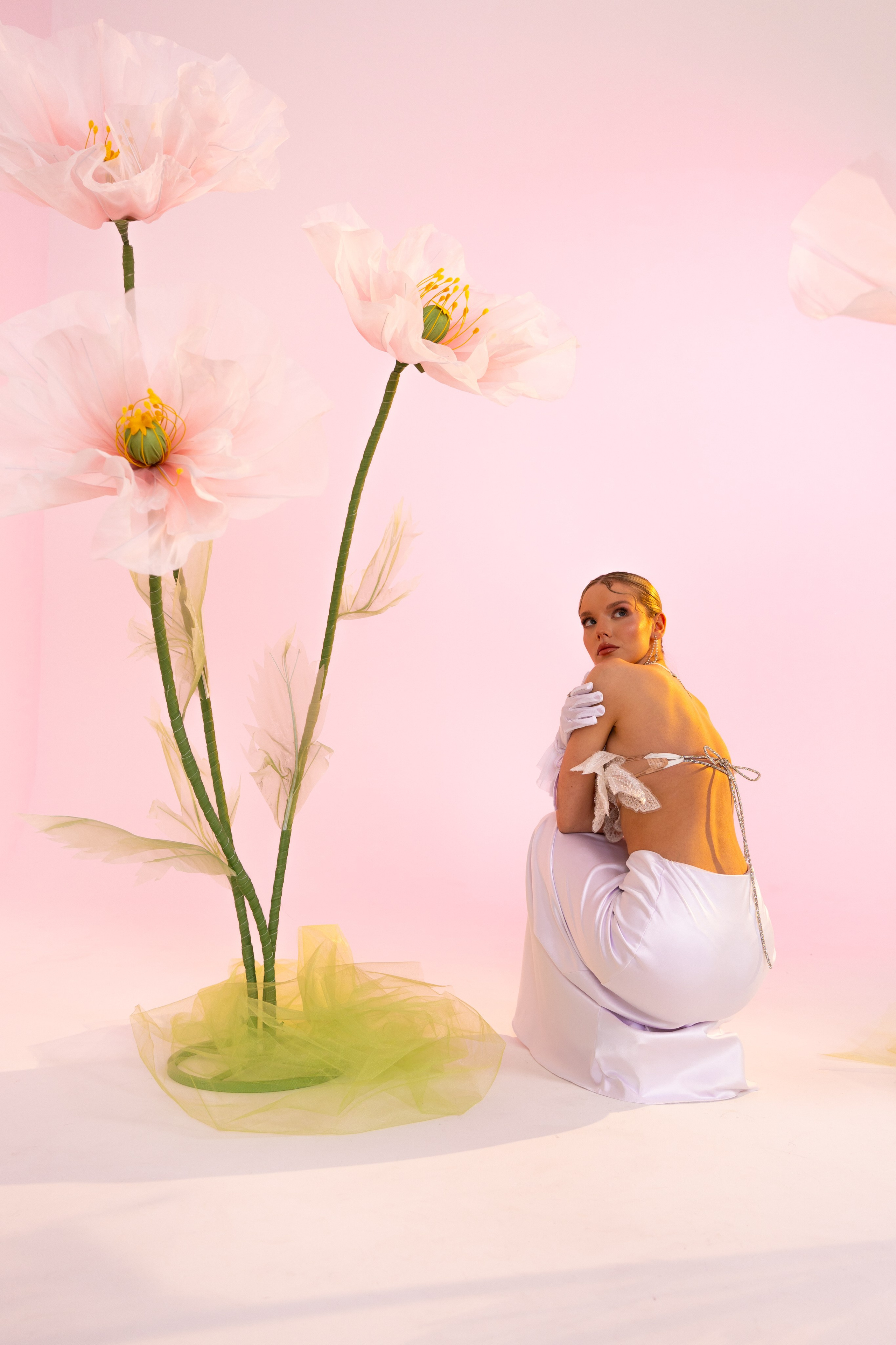 Цветочная фея. Фотограф в Москве Зябченко Екатерина. Съемки беременности, love story, семейный, портреты в студии и на улице