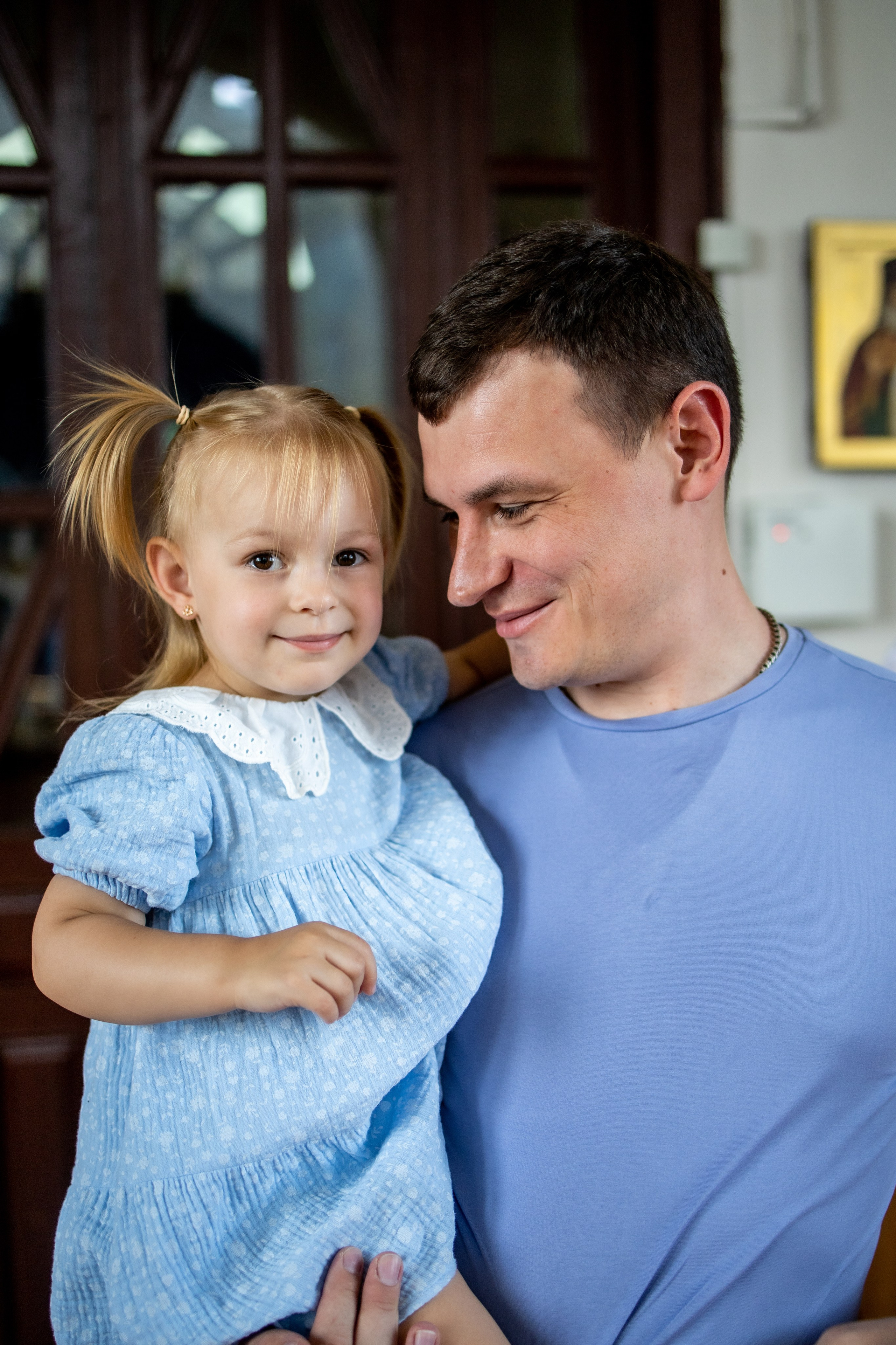 Таинство Крещения Евы, Арины и Дарьи. Фотограф Надежда Лукьянова