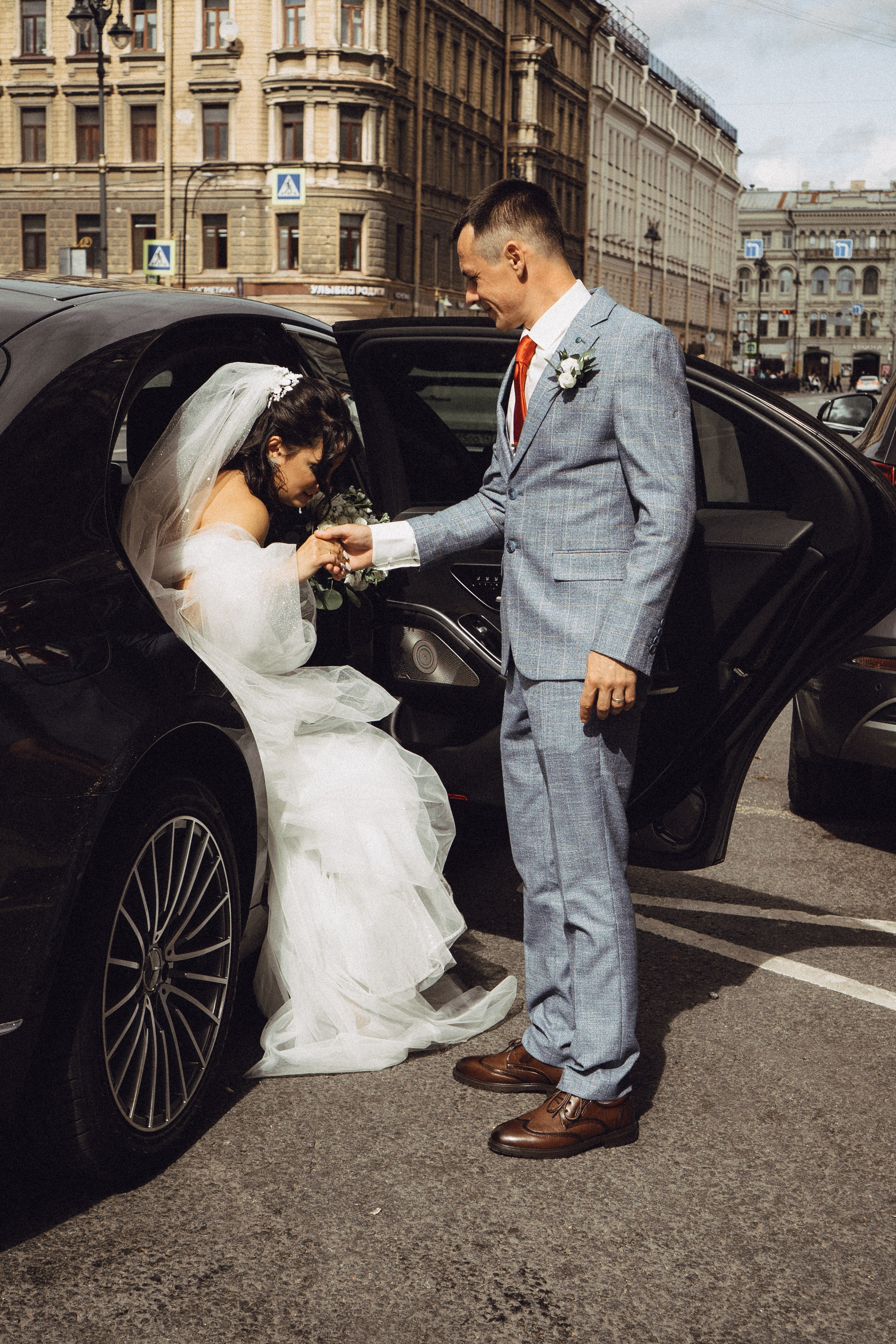 СВАДЕБНАЯ ПРОГУЛКА РЕСТОРАН МЫ ЖЕ НА ТЫ И ФОТОСЕССИИЯ С АВТОМОБИЛЕМ. Профессиональный фотограф, Санкт-Петербург — Виктория Богомолова