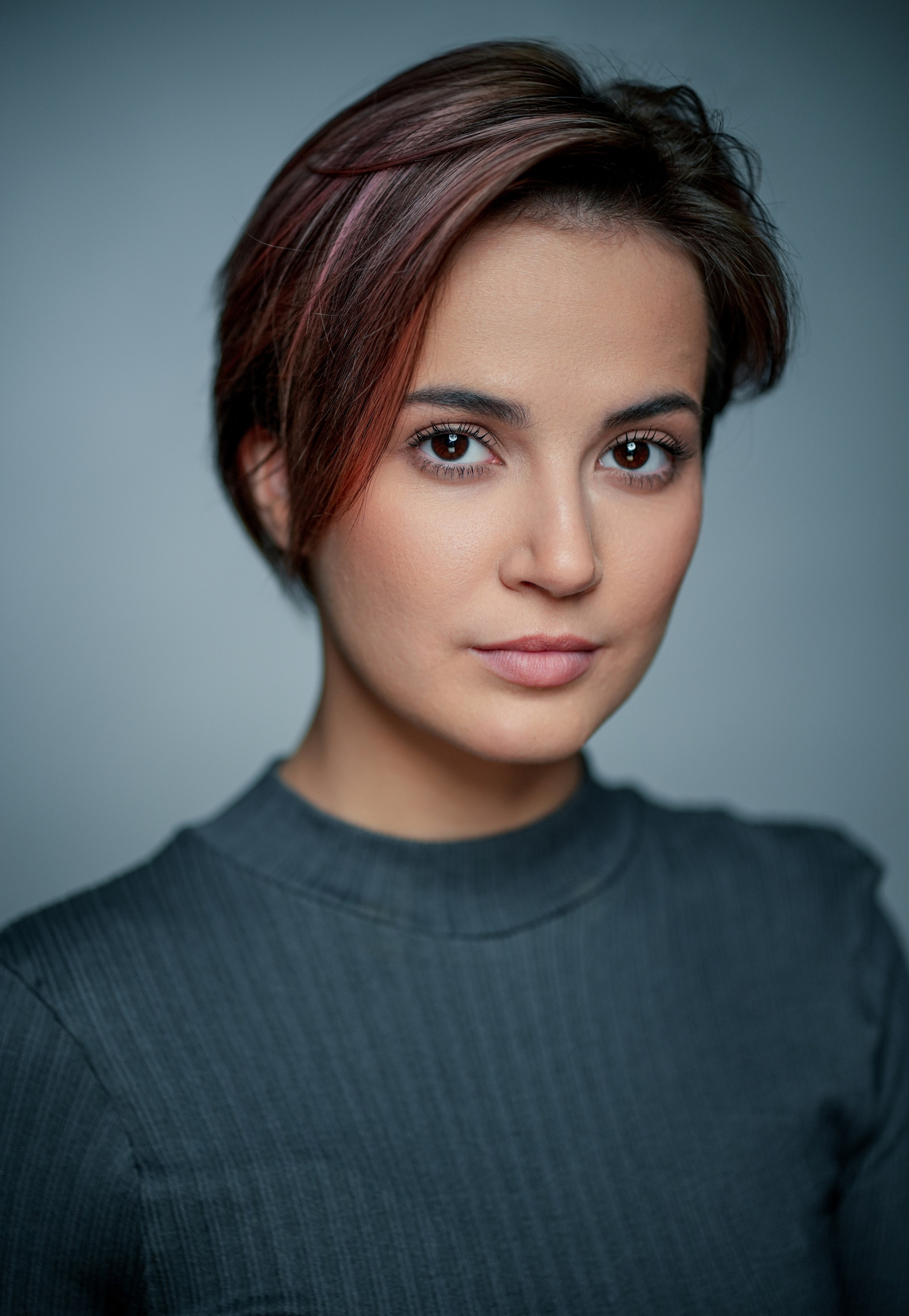 Актриса Виктория Крат. Портретная съемка в Москве, студийный фотограф Игорь Фомин