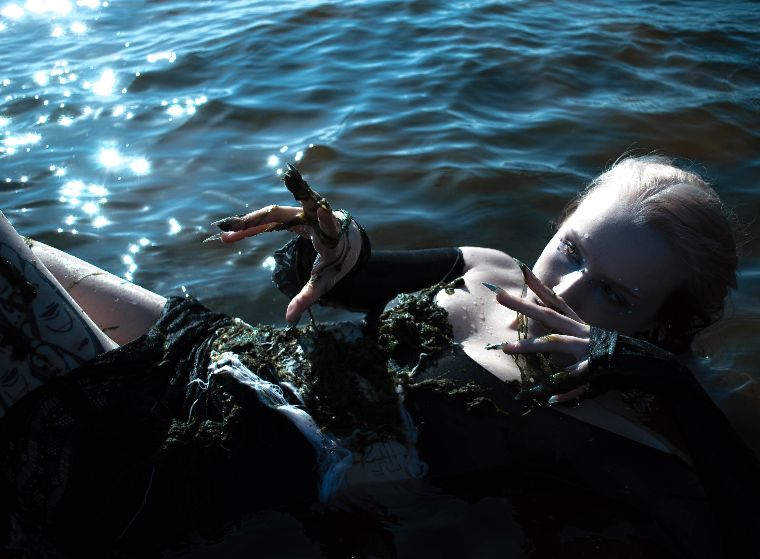 фотосессия в стиле русалок, сказочных существ