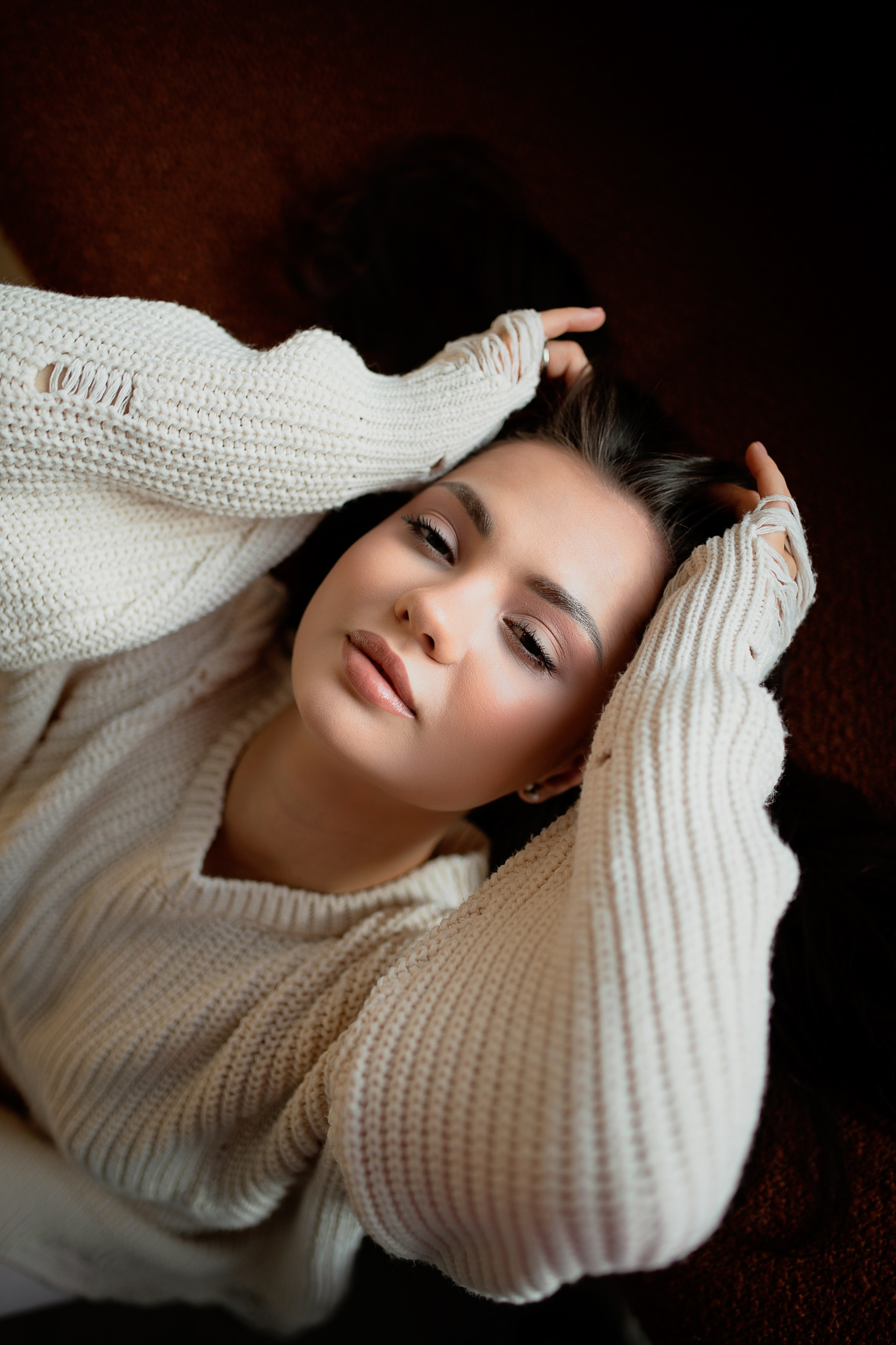 Настенька студийный портрет. Фотограф Санкт-Петербург Раднаева Юлия