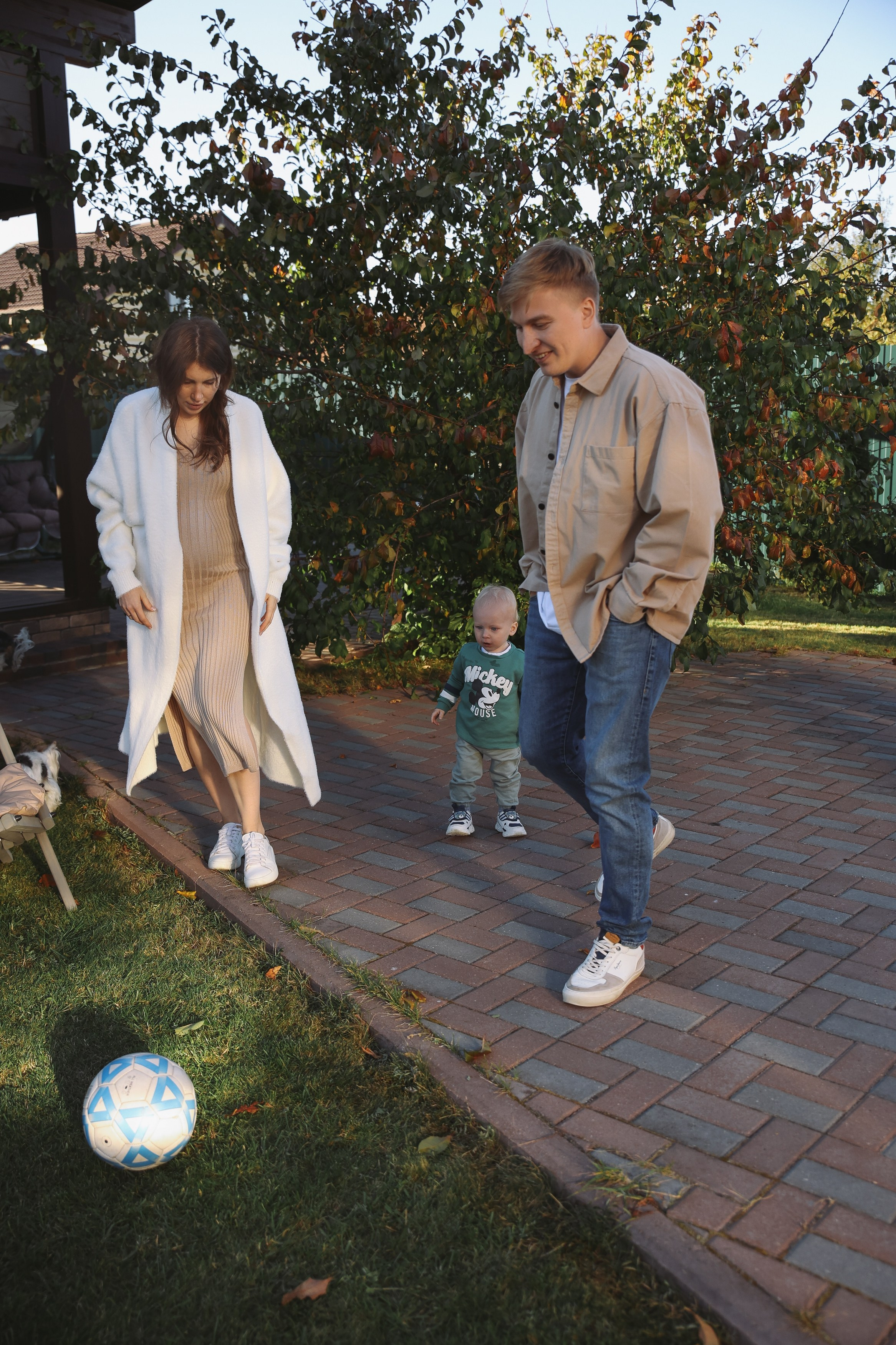 Семейная фотосессия дома Домашняя фотосессия Фотосессия беременности. Фотограф Владимир Москва