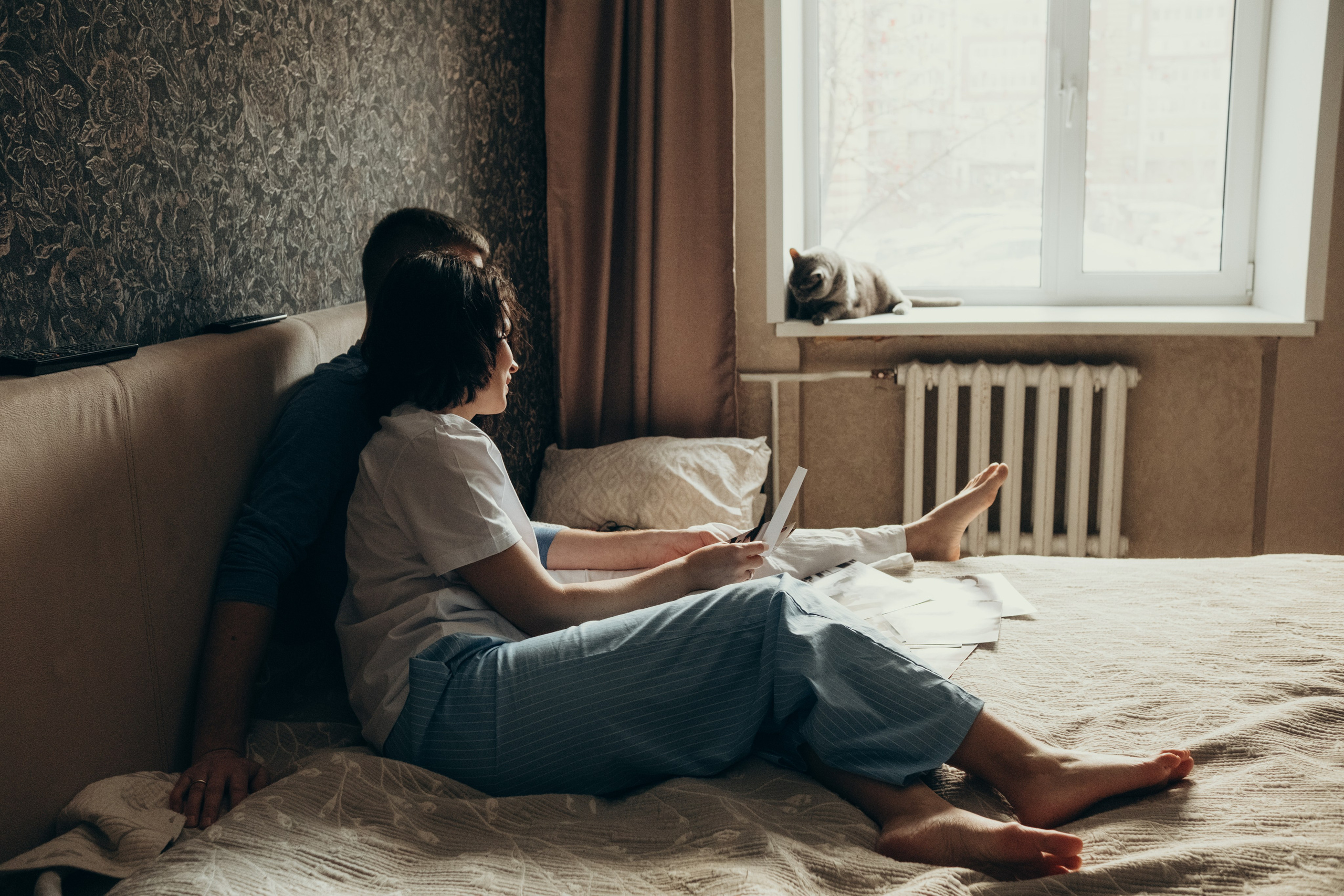 Илья и Мария домашняя. Фотограф Евгения Войко Тюмень