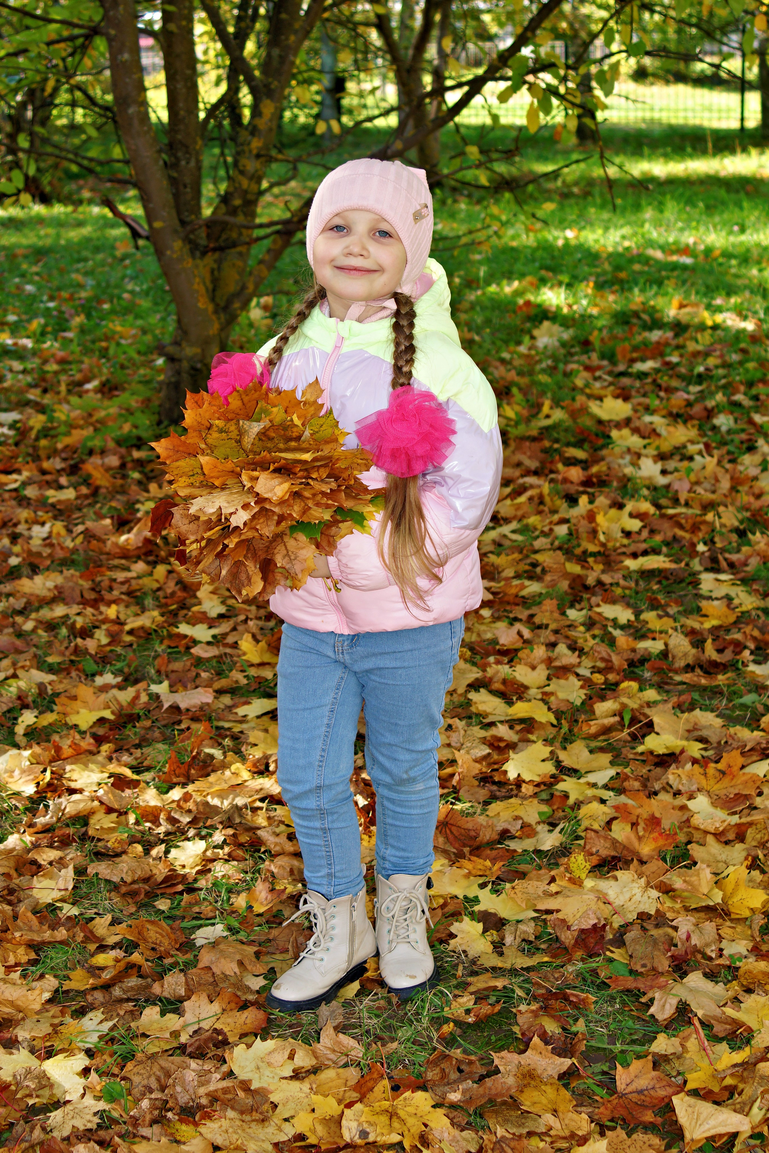 Осенняя фотосессия в детском саду г. Йошкар-Ола
