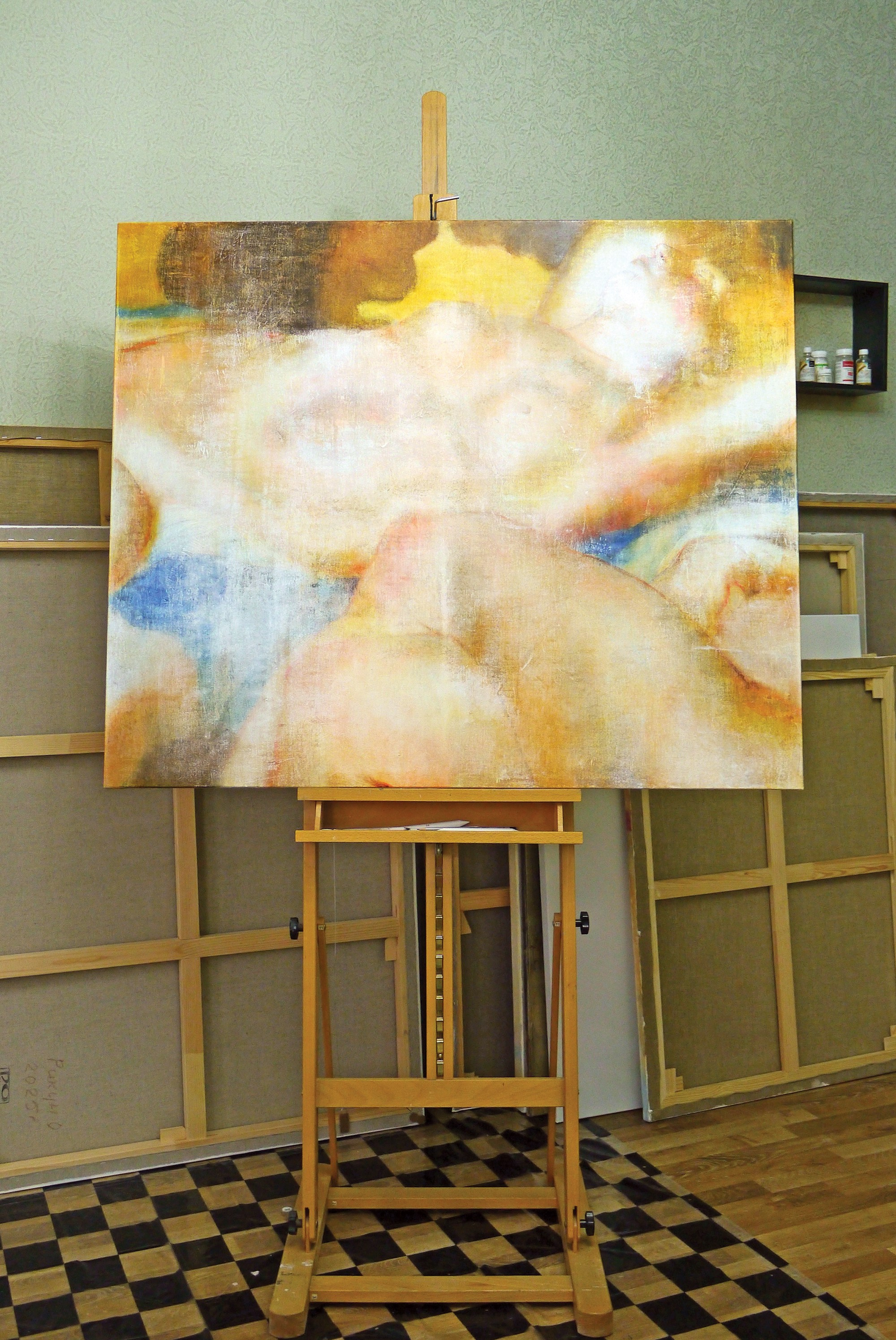 Сновидения. Художник-абстракционист Ольга Рикун. Москва