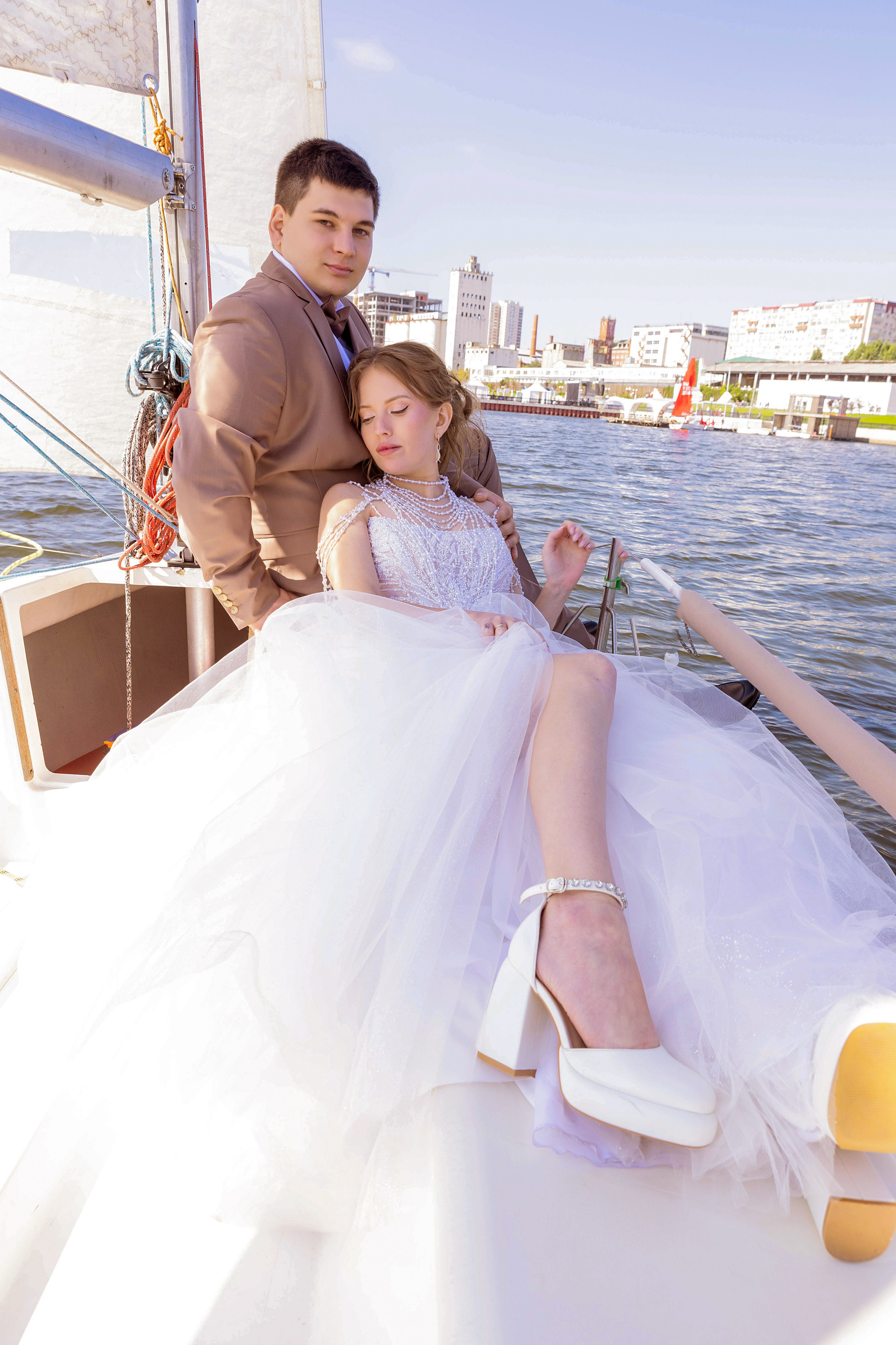 Wedding: ♥Виктория и Иван♥ «Яхт клуб — Акватория Ветра». Свадебный и предметный фотограф Ренат Каламперов
