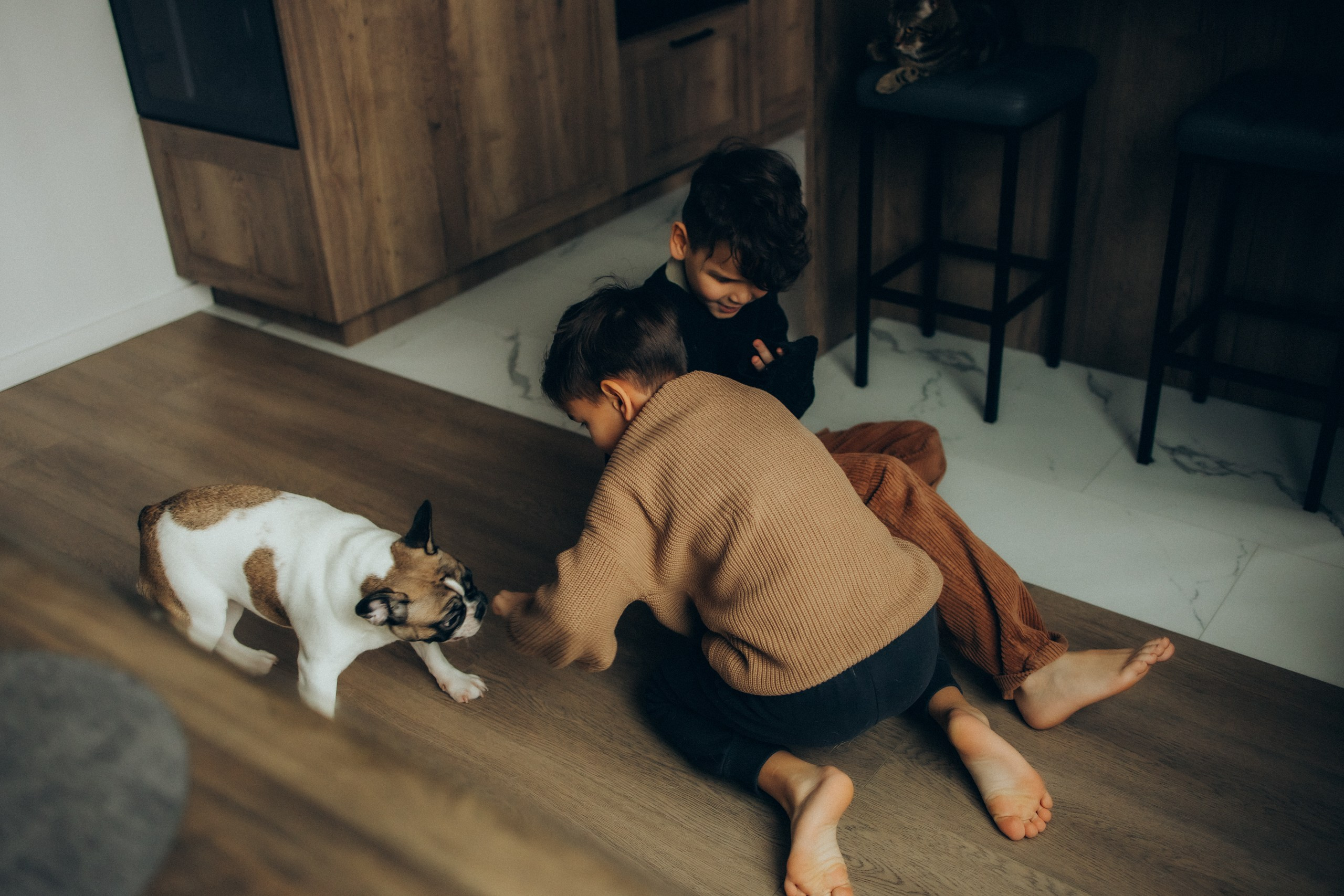 Руслан, Тимур и Луна. Семейный фотограф Москва