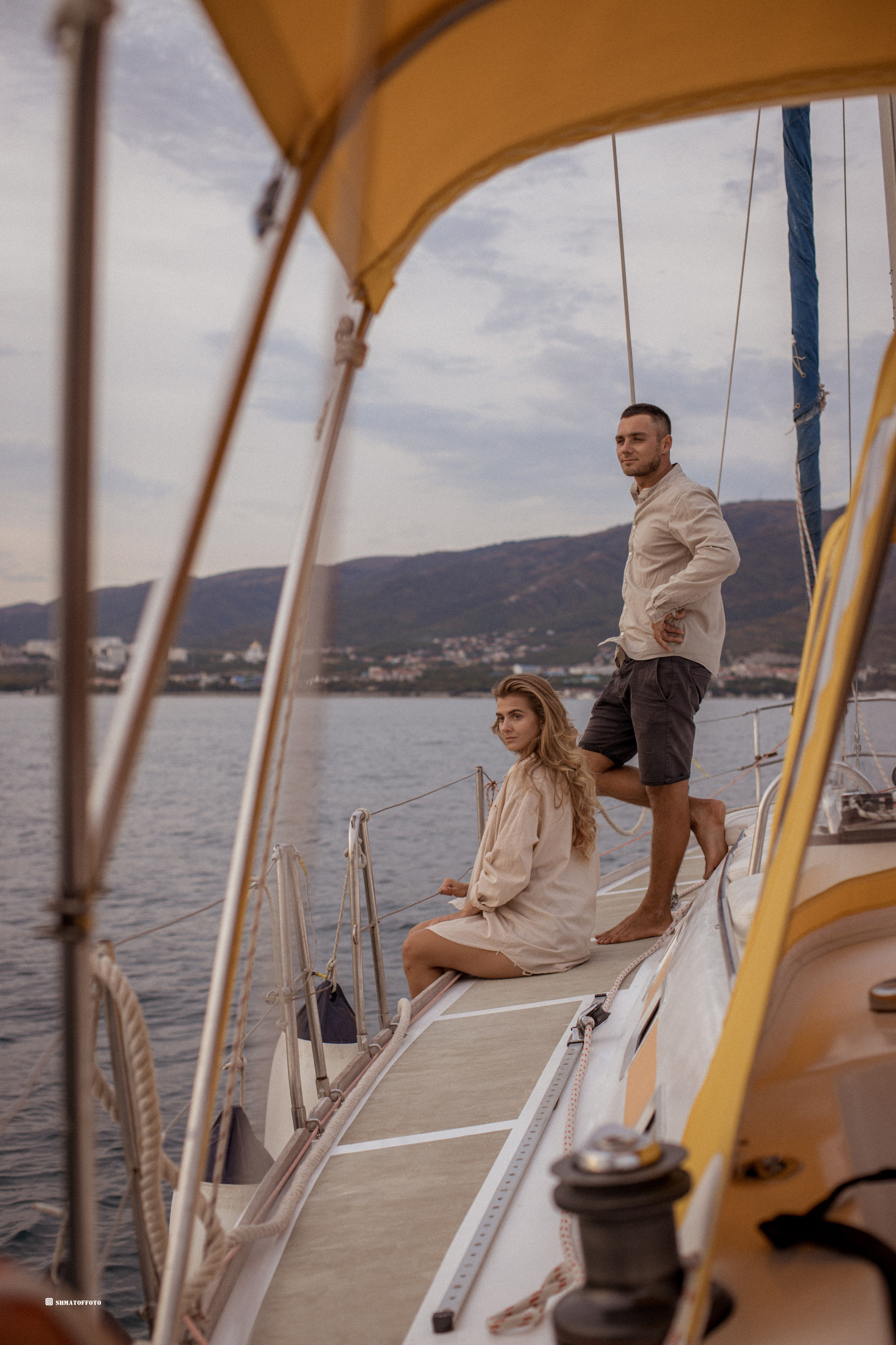 Яхта 22 год. Семейный и свадебный фотограф в Геленджике Михаил Шматов
