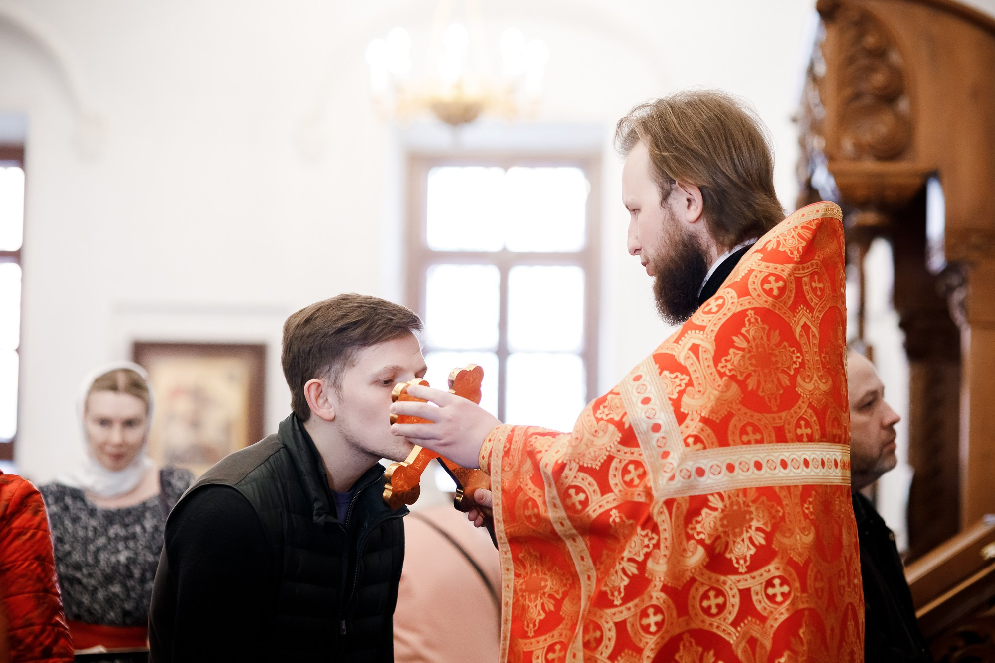 Служение митрополита Павла в среду Светлой седмицы. Храм апостола Иоанна Богослова под Вязом. Фотограф на венчание, крещение