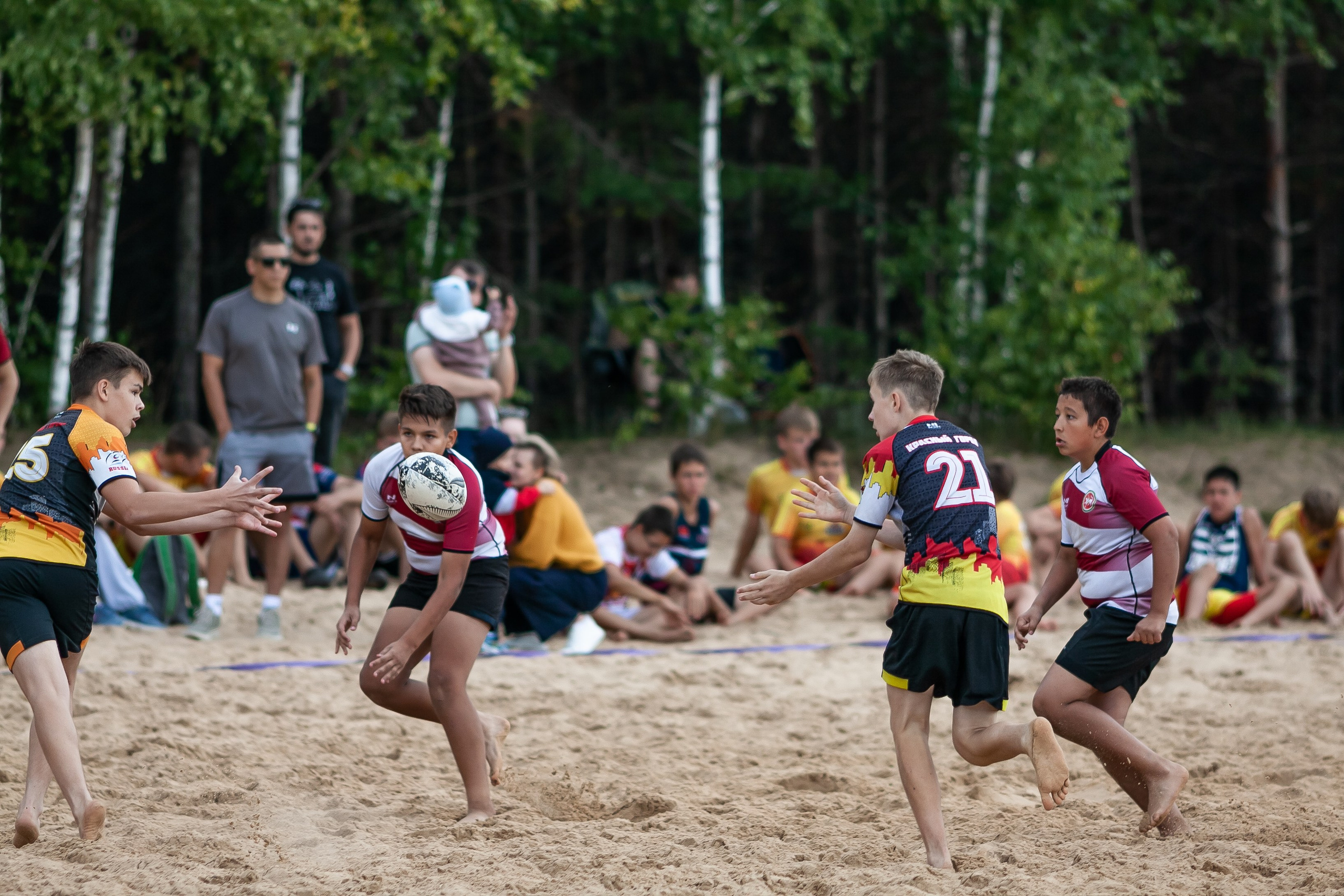 «Кубок «Молота» по пляжному Регби. Фотография