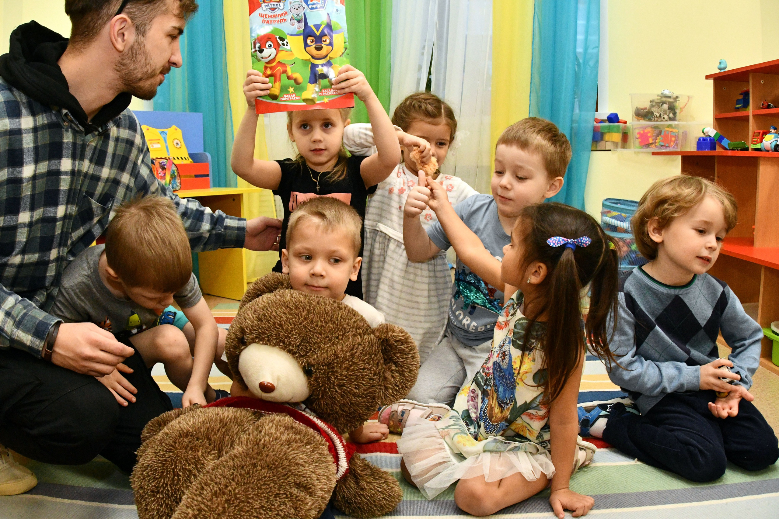 В группе. Репортажный и детский фотограф в Новосибирске