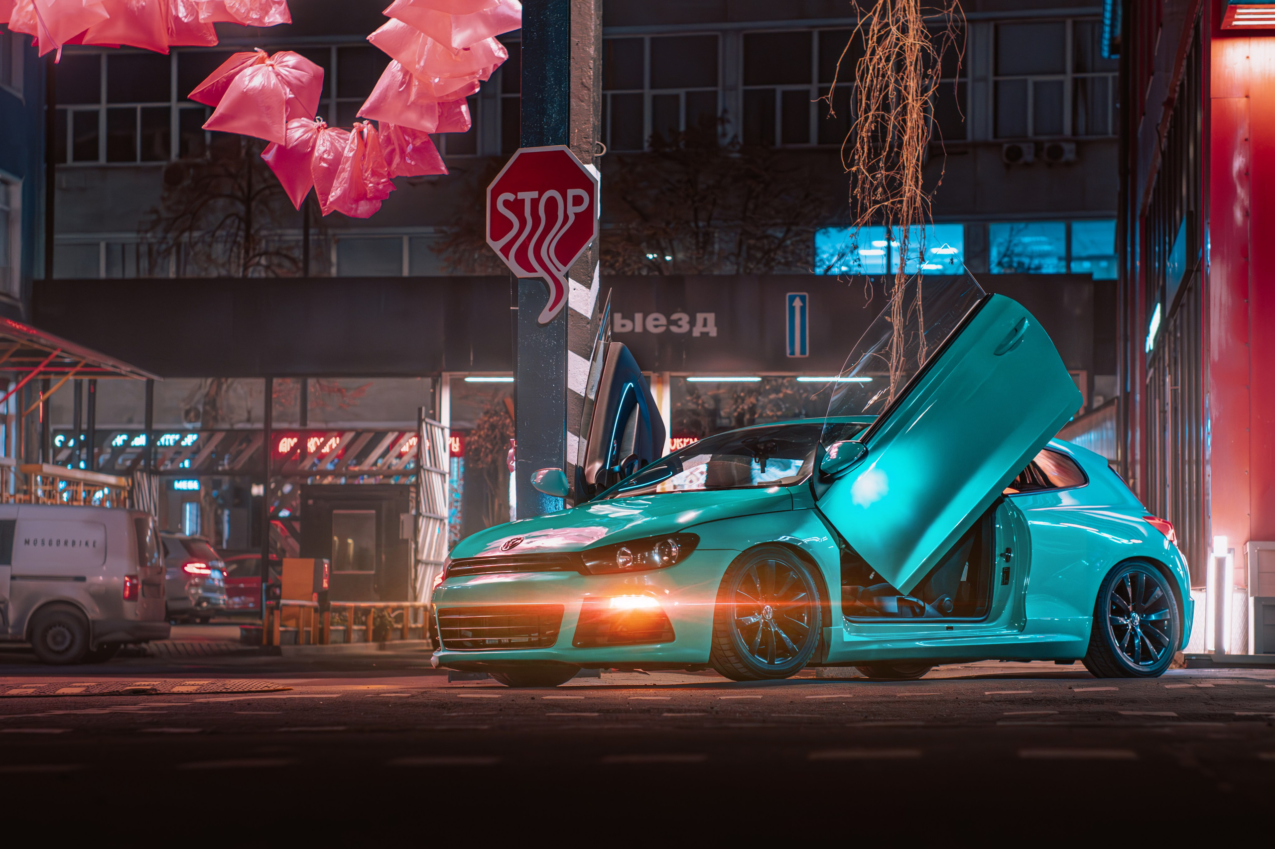 VOLKSWAGEN SCIROCCO. Автомобильный фотограф в Москве