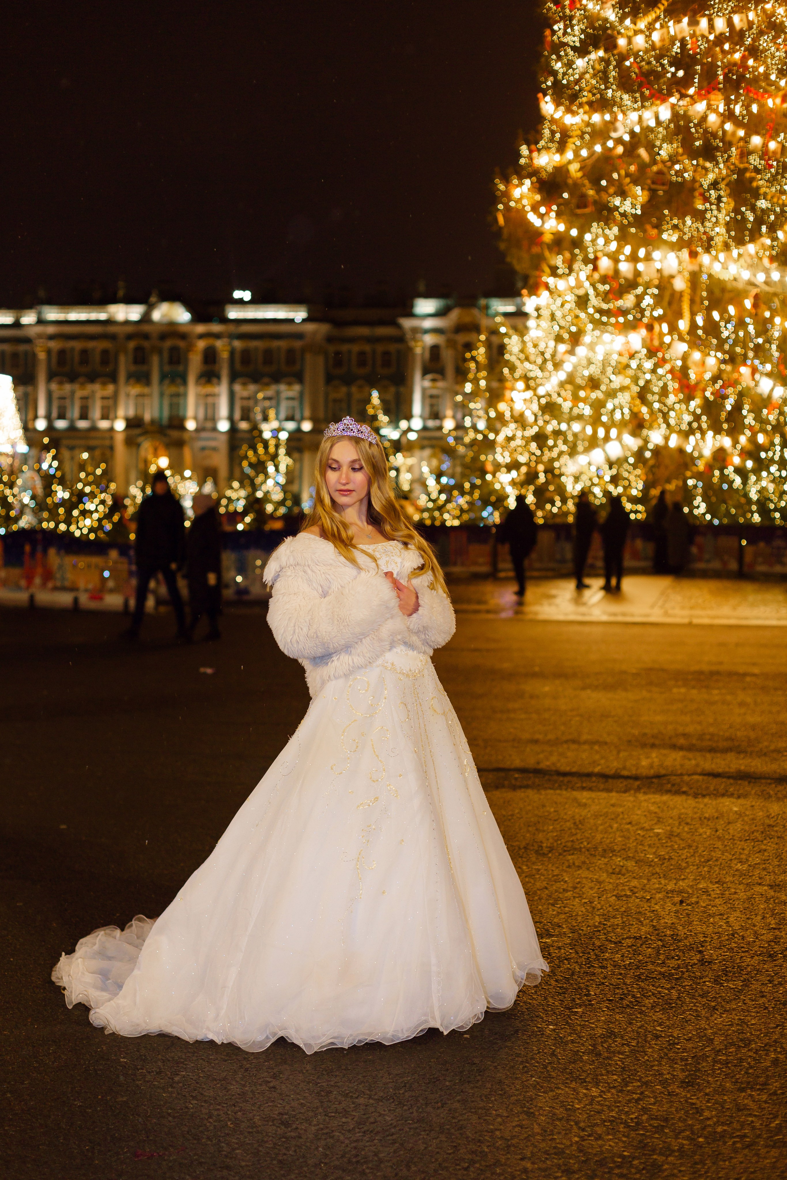 Прогулка по Новогоднему ночному Санкт- Петербургу. Свадебный и семейный фотограф Спб Бошман Ирина