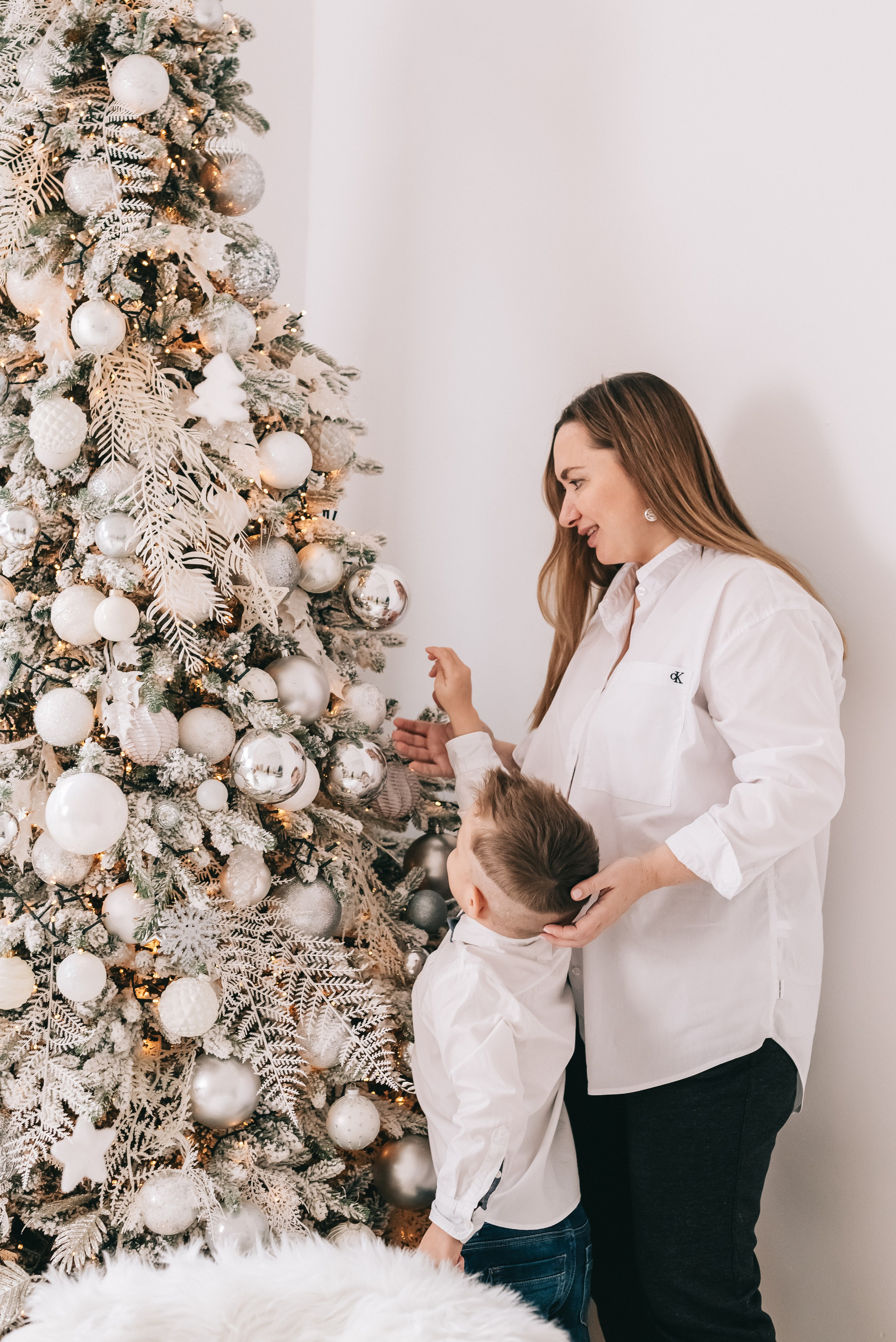 Новогодняя семейная фотосессия Кемерово