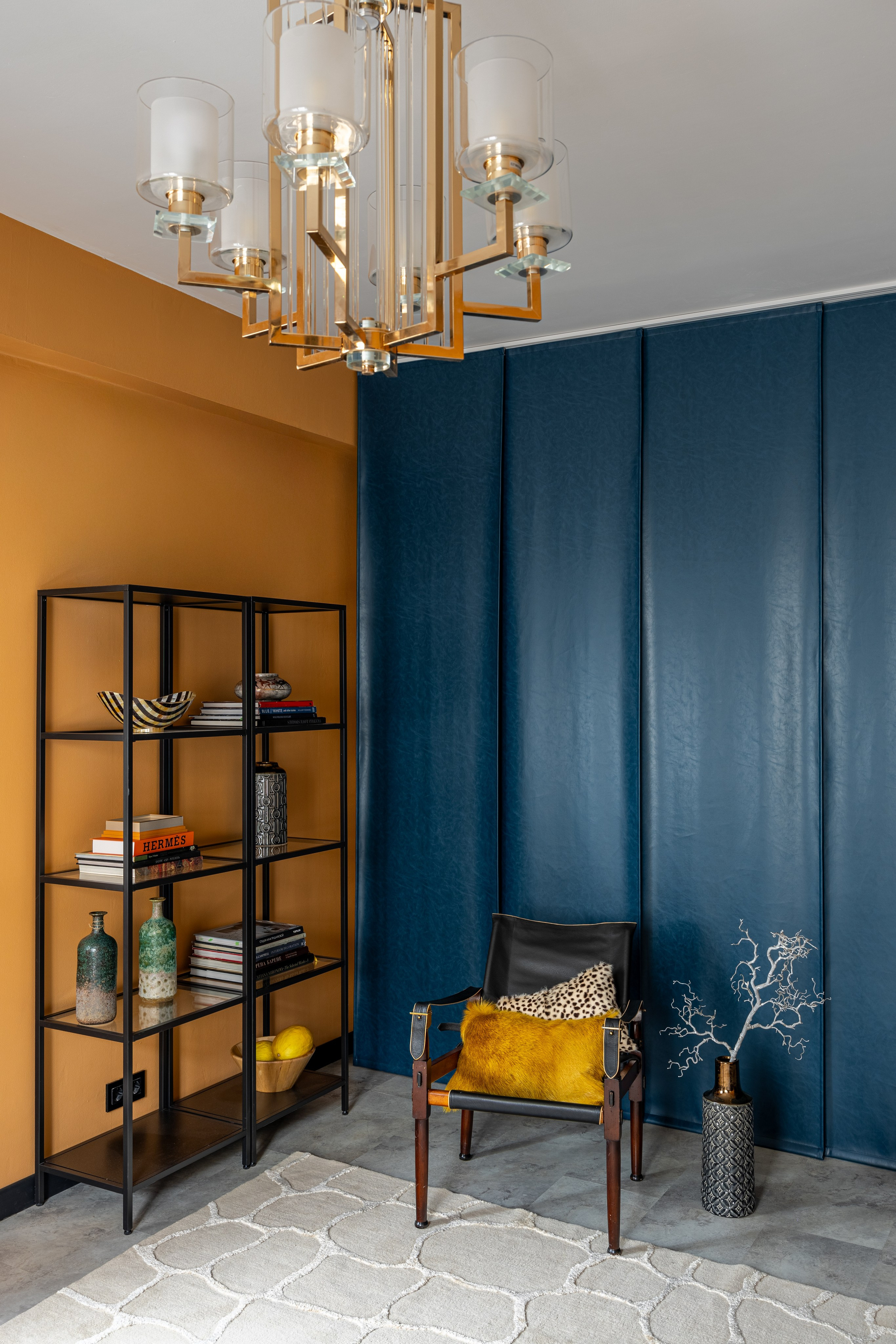 Смелый и яркий проект двухкомнатной квартиры на Шаболовке. Veselinskiy| Интерьерный фотограф | Москва